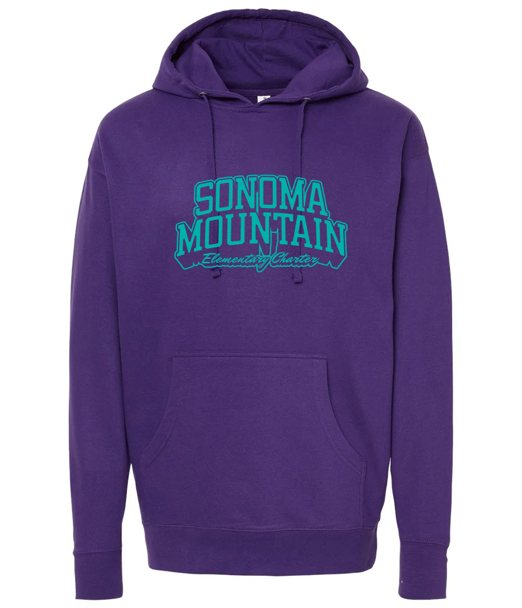 SOMO Wordmark Hoodie  Adult–  Purple