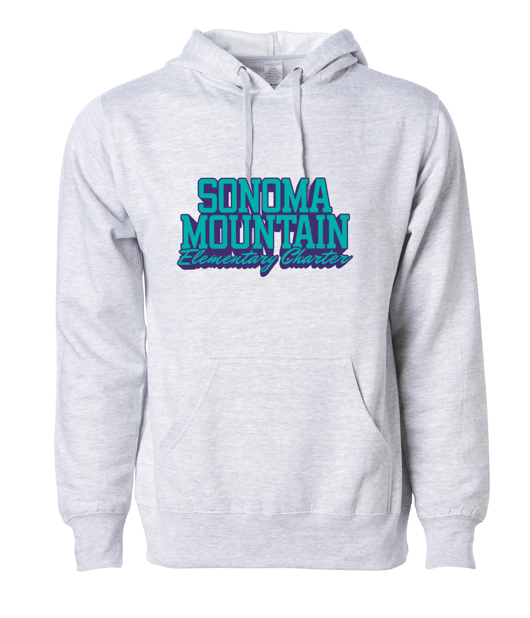 SOMO Wordmark Hoodie  Adult–  Grey