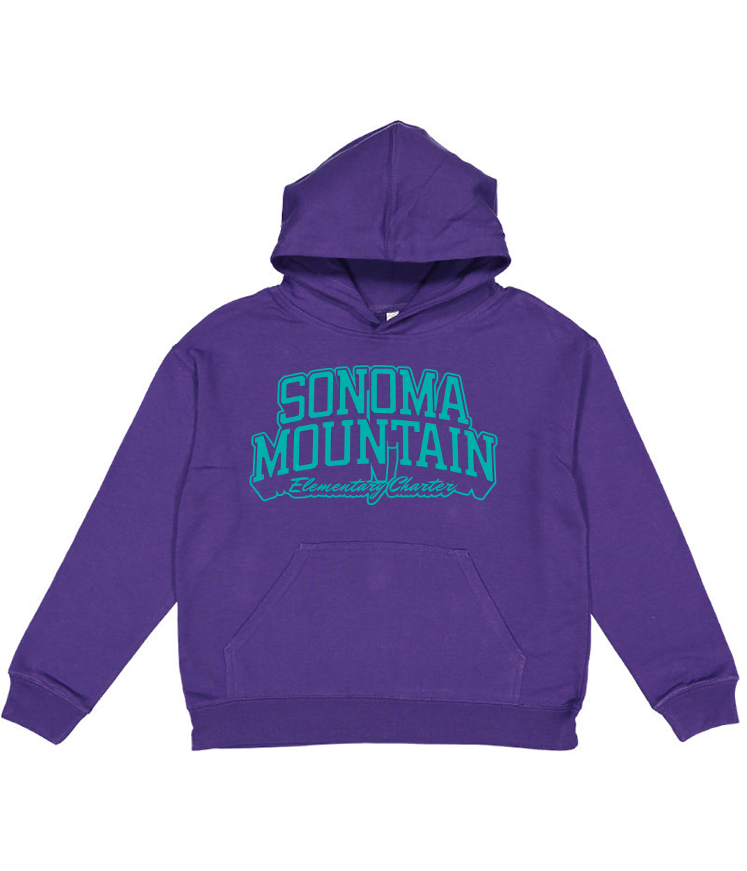 SOMO Wordmark Hoodie  Kids– Purple
