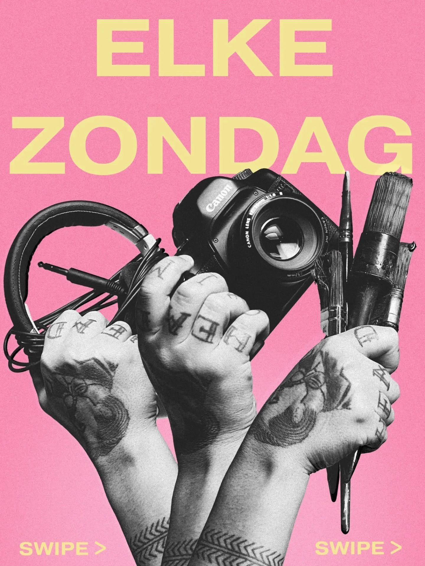 Morgen is het weer zo ver en deze zondag is extra leuk met een boel nieuwe gezichten erbij. Dus we gaan een heel leuk extraatje toevoegen aan de workshops morgen. We kijken er enorm naar uit. 

We kunnen niet wachten om n&oacute;g meer tofs te delen.