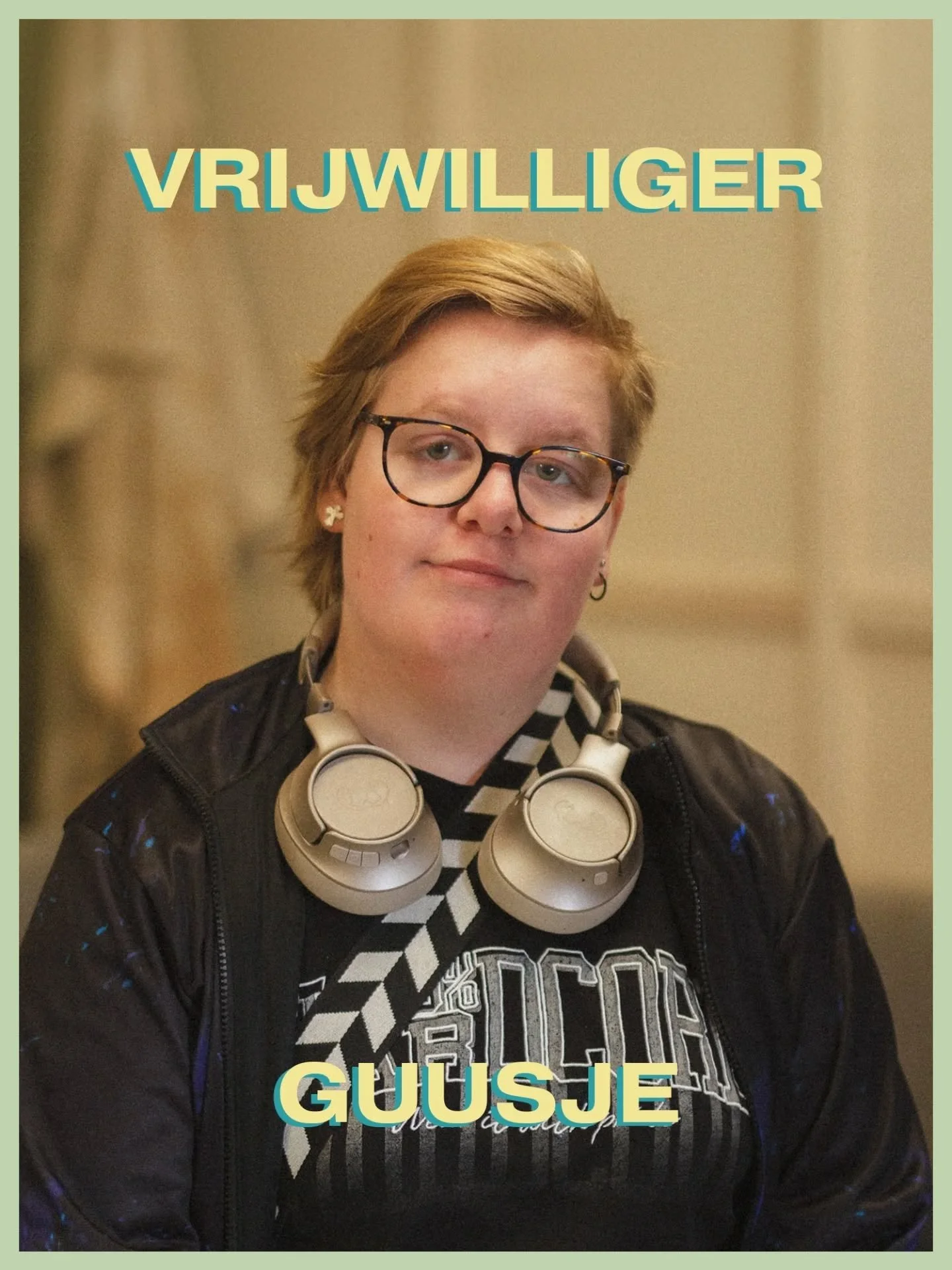 Meet the team! 👋🏼

"Mijn naam is Guusje en ben 17 jaar en trotse vrijwilger van stichting woa ik ben hier vrijwilliger omdat ik nooit zat ben van Marc zijn droge humor."

Van mini team naar steeds iets groter team! Guusje is bij ons terec