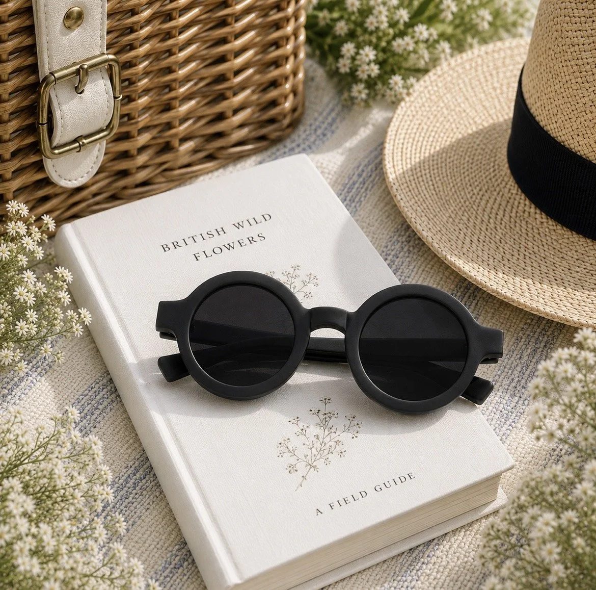 The Chesterfield Foldable Sunglasses - Black