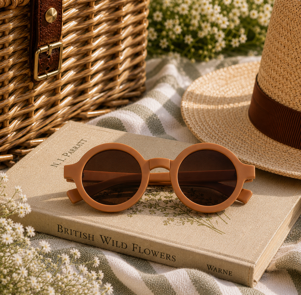 The Chesterfield Foldable Sunglasses - Brown