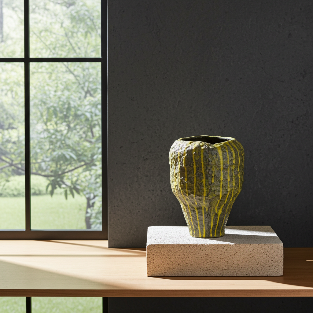 Sculptural vase 5, Salamandra