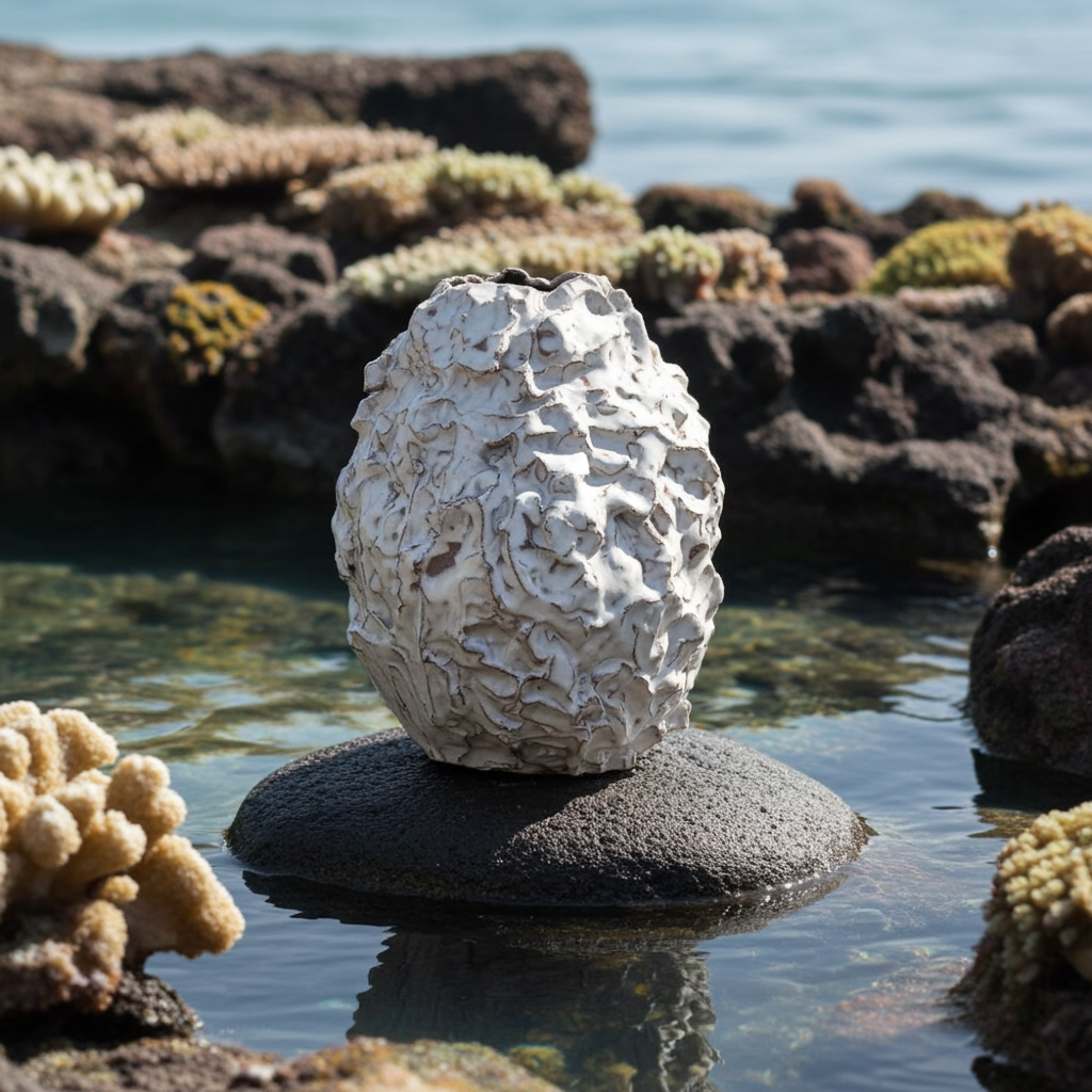 Sculptural vase 3, Salamandra