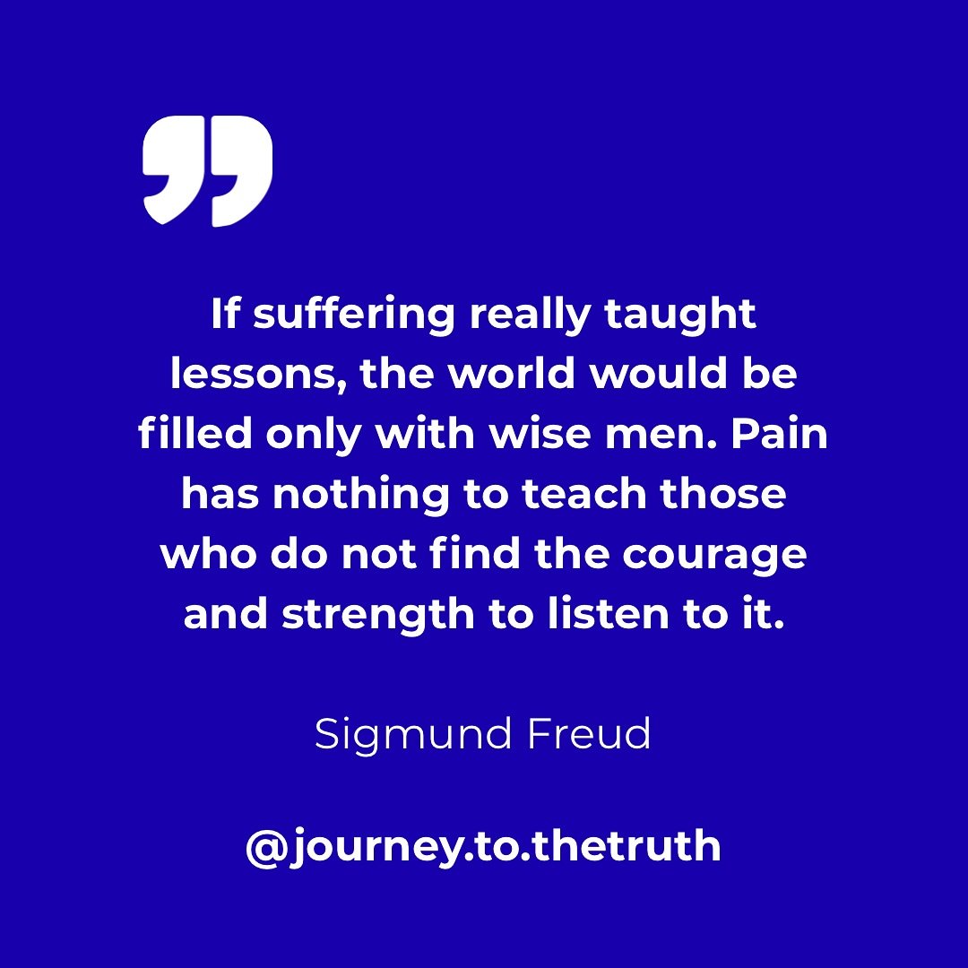 Ugh, forgot about this jewel&hellip; Pain isn&rsquo;t a mentor, it&rsquo;s a mirror. Most people stay stuck because they rush past their own reflection. You grow the moment you stop running, breathe, and actually hear the wound you&rsquo;ve been tryi