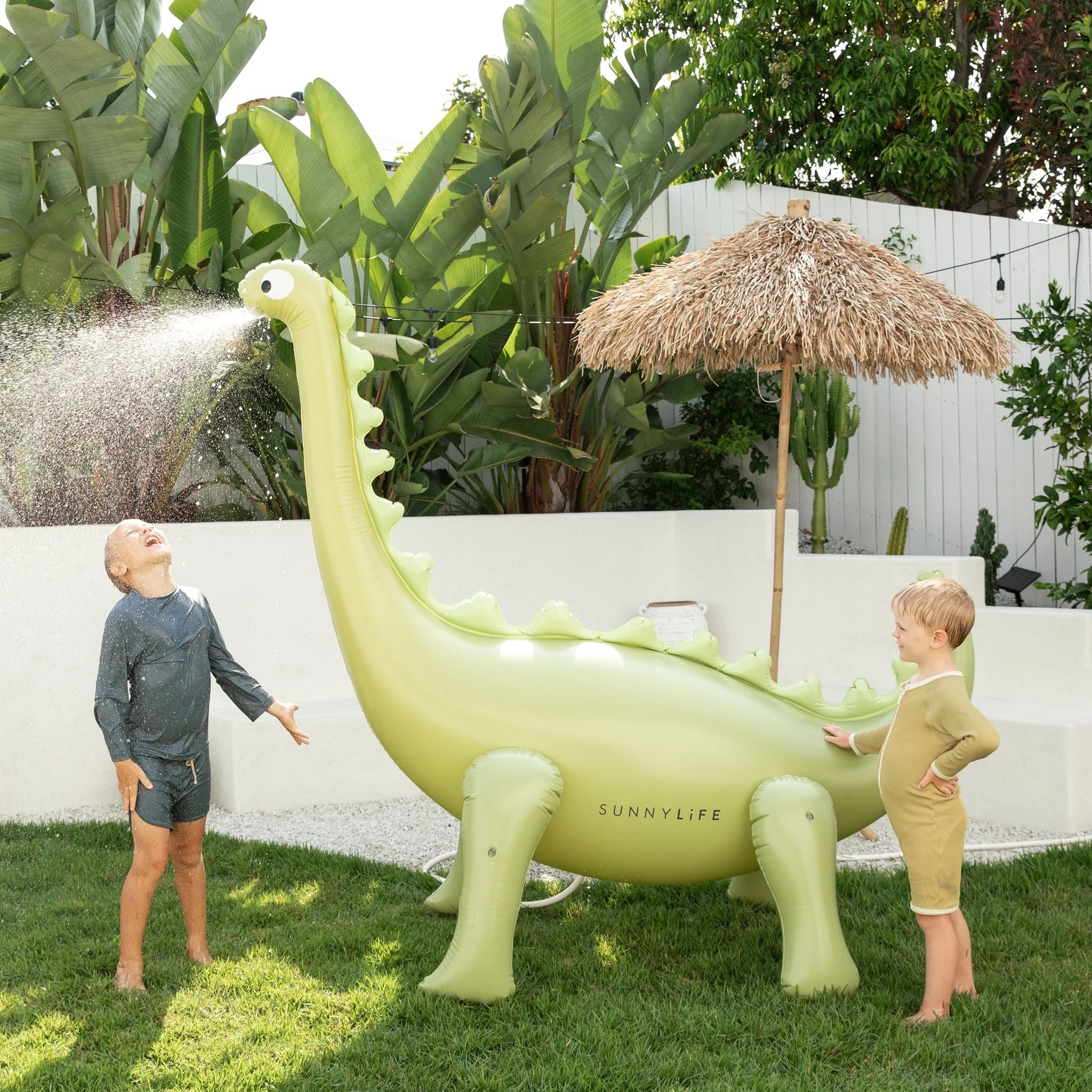 SUNNYLiFE ~ Dino Giant Sprinkler - Into the Wild Khaki8.jpeg