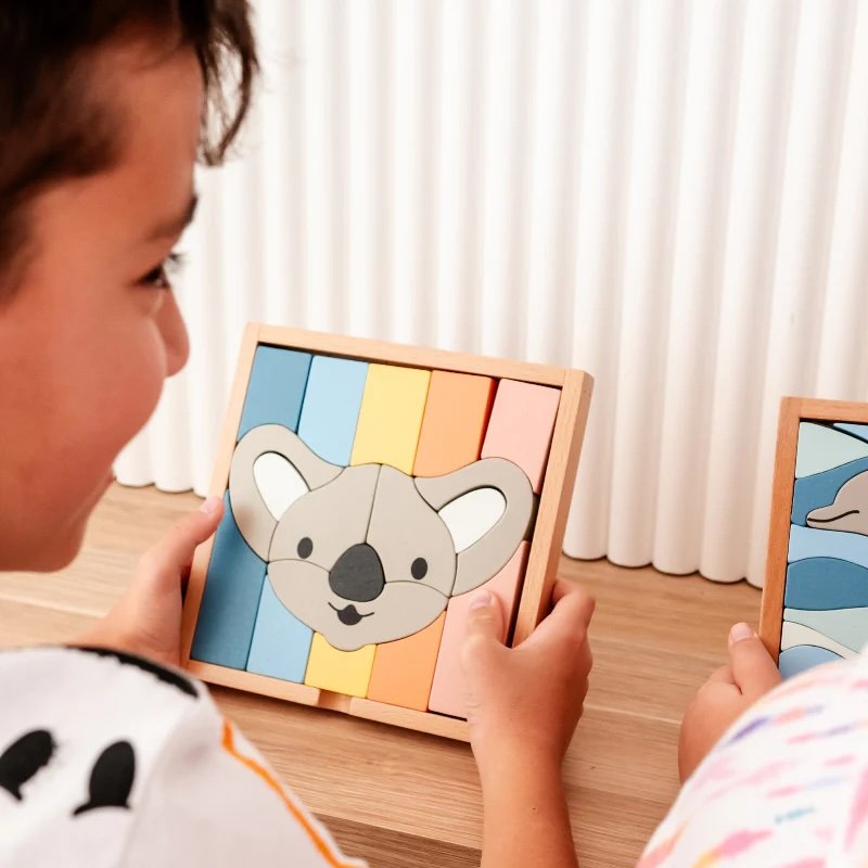 Stellavan & Papa ~ 3-in-1 Small Block Puzzle, Koala2.jpeg