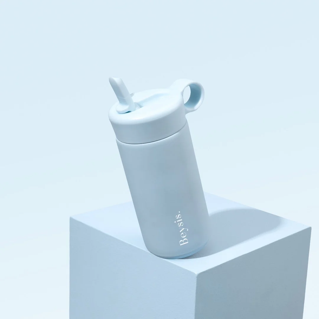 Beysis ~ Kids Water Bottle | Powder Blue 300ml 2.jpeg