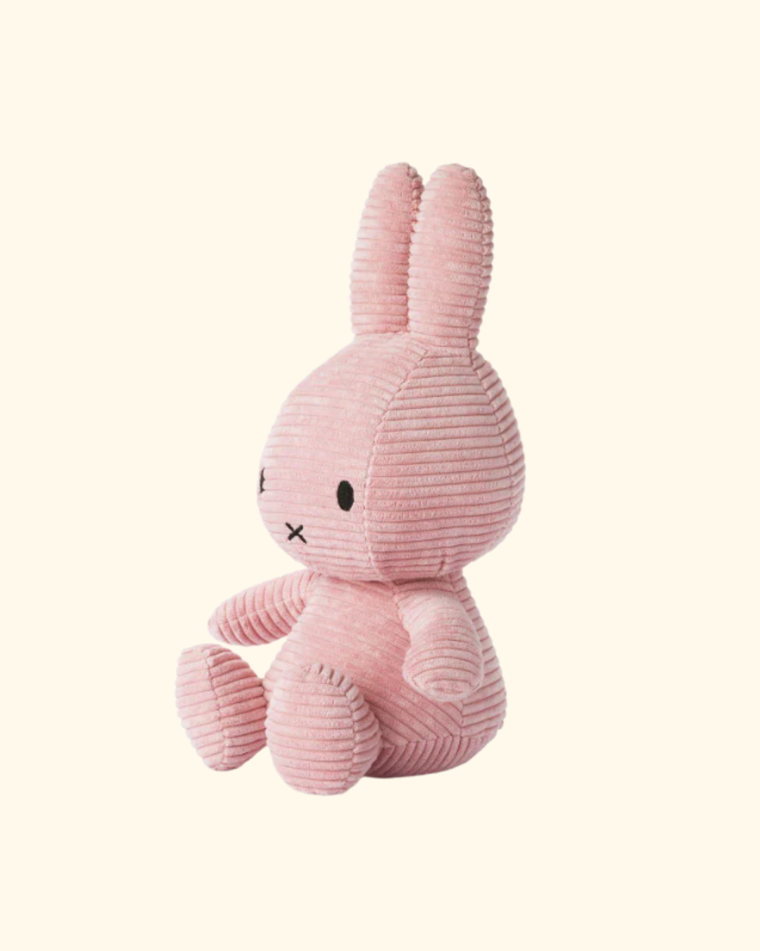 Miffy ~ Eco Corduroy 23cm Misty Rose3.png
