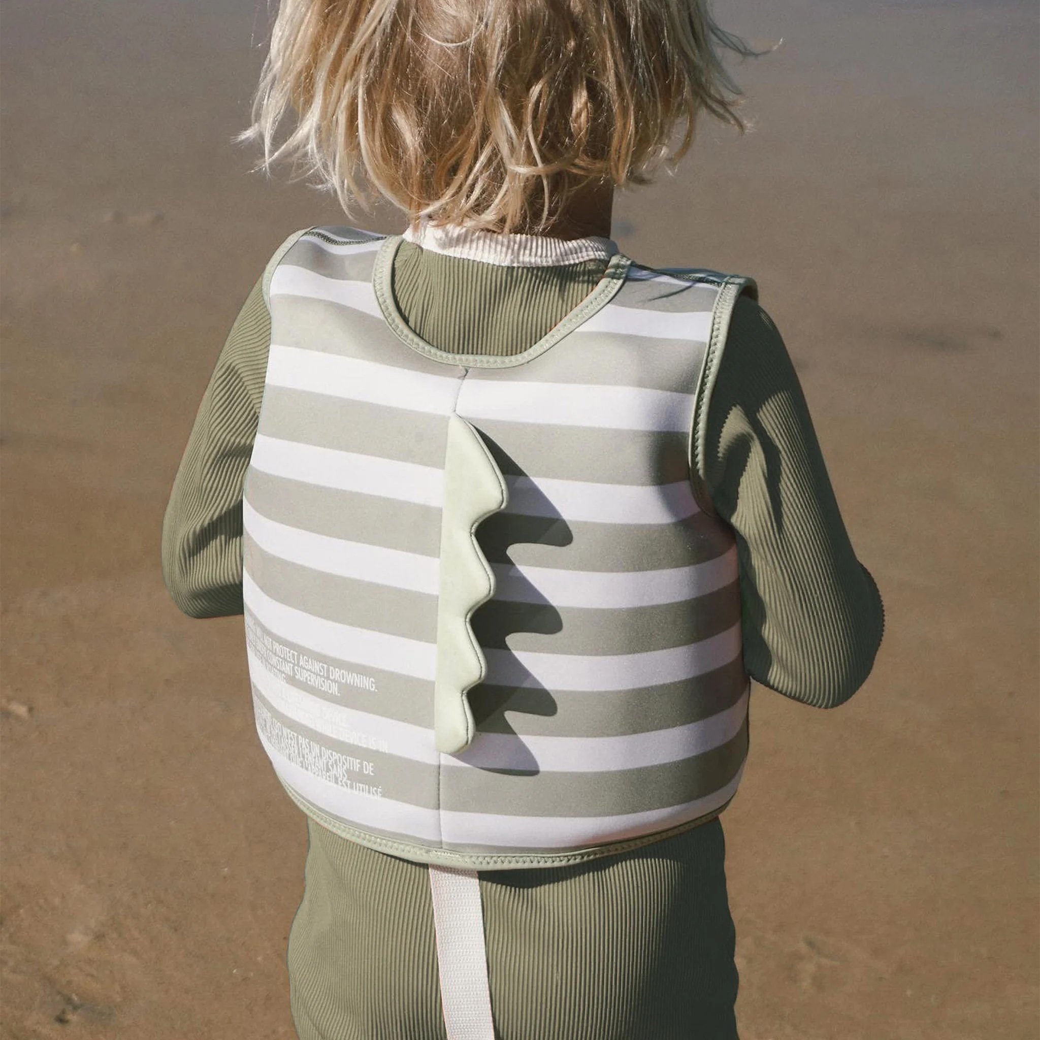 SUNNYLiFE ~ Kids Swim Vest - Into the Wild Khaki5.jpeg