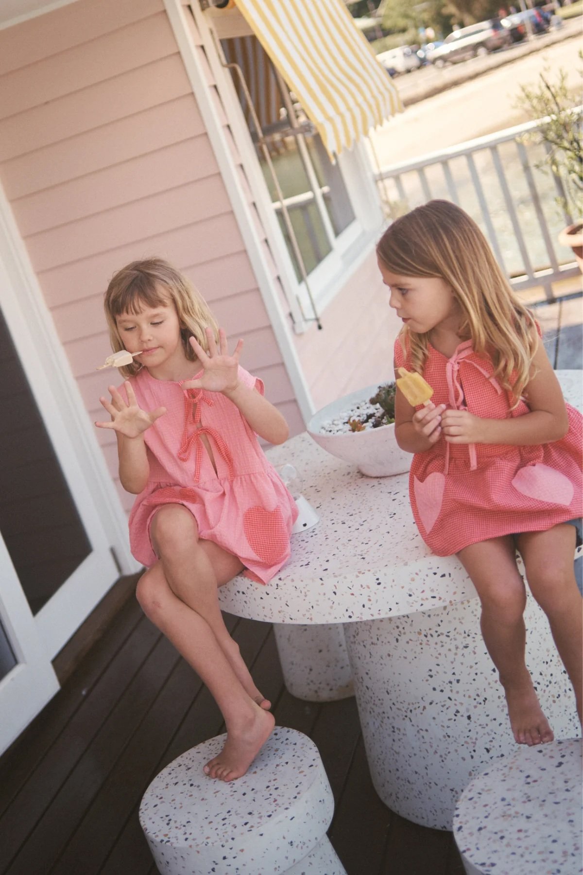 Little the Label ~ PRE ORDER The Polly Pocket Blouse - Cherry Gingham.jpeg