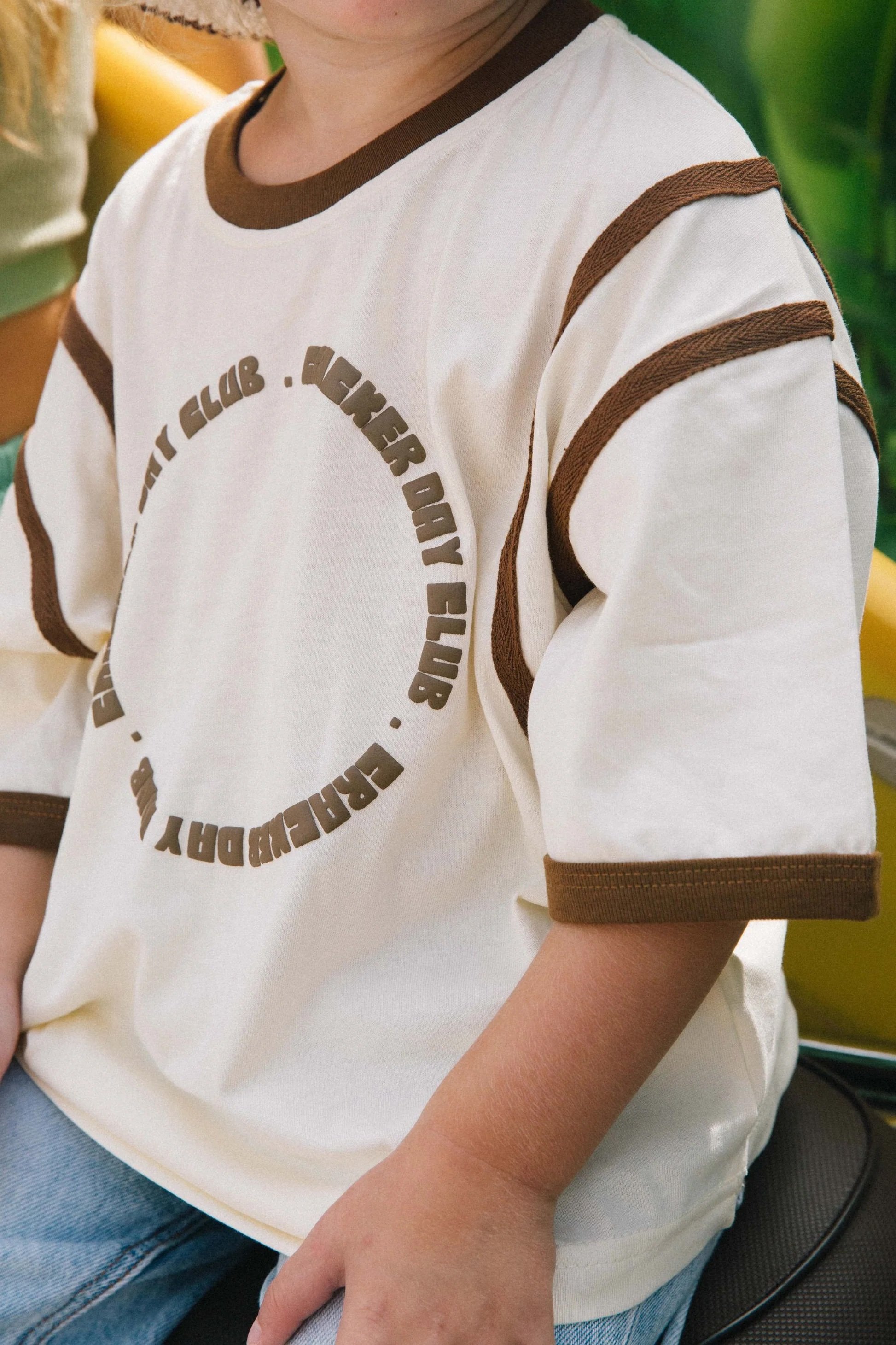 Cracker Day Club ~ Kids Racer Club tee shirt - Butter.jpeg