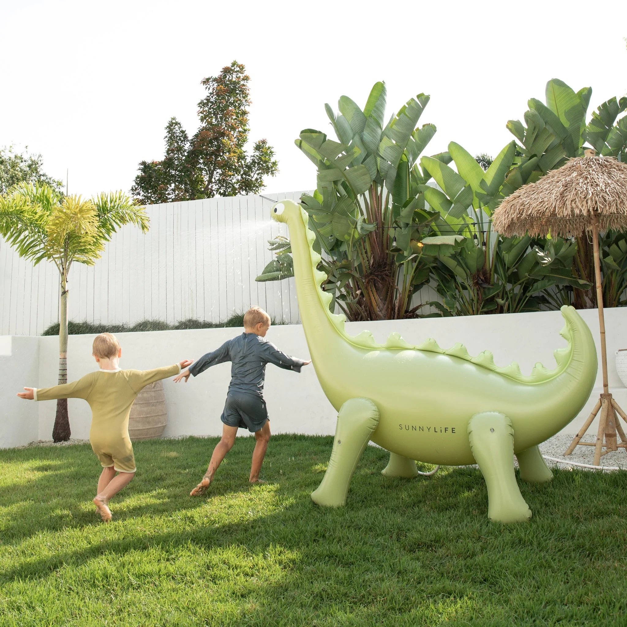 SUNNYLiFE ~ Dino Giant Sprinkler - Into the Wild Khaki7.jpeg