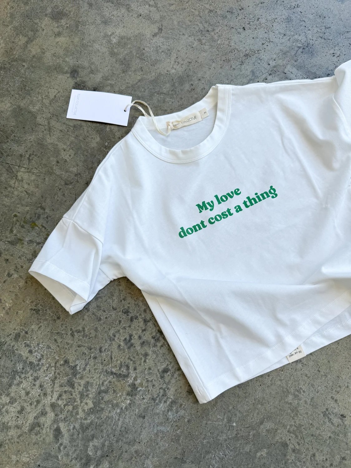 Twin Collective ~ Cost a Thing Tee - Green1.jpeg