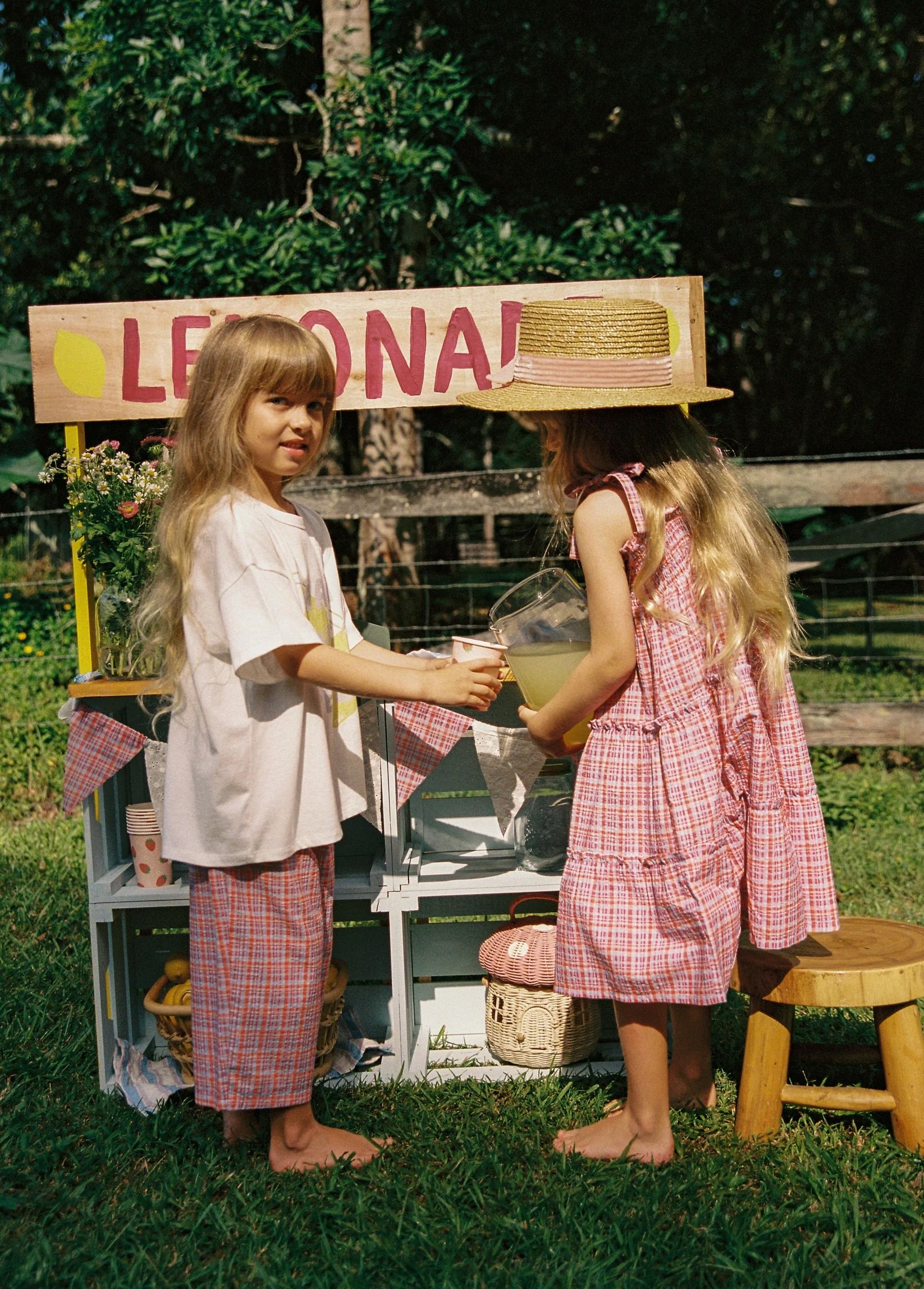 JUNI JNR ~ Lenny Pants - Picnic Check2.jpeg