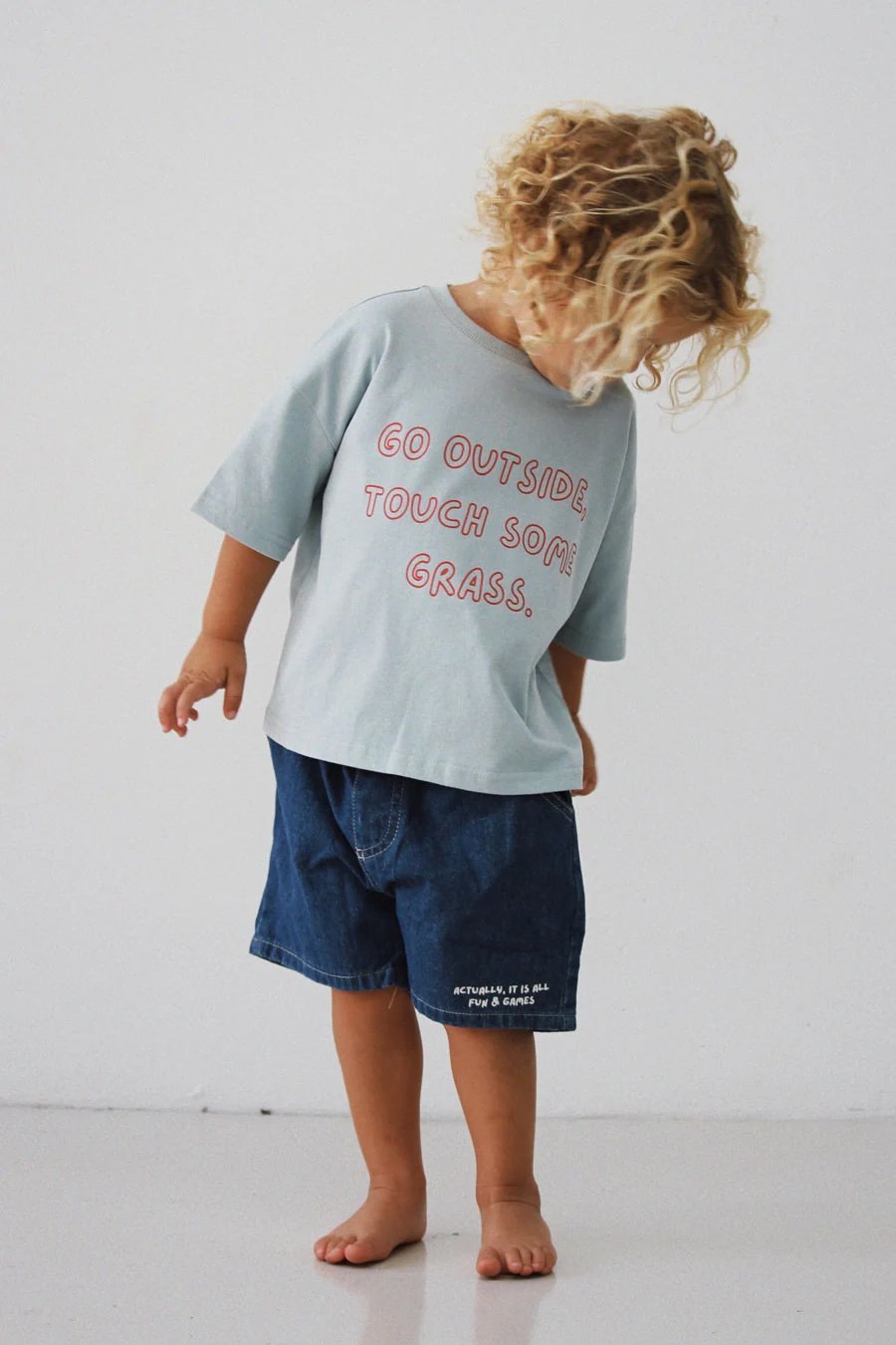 Lenn Label ~ Grass Tee - Sky.jpeg
