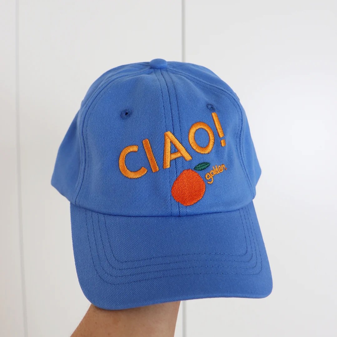 Golden Children ~ Ciao Arancia Cap Deep Sea Blue.jpeg