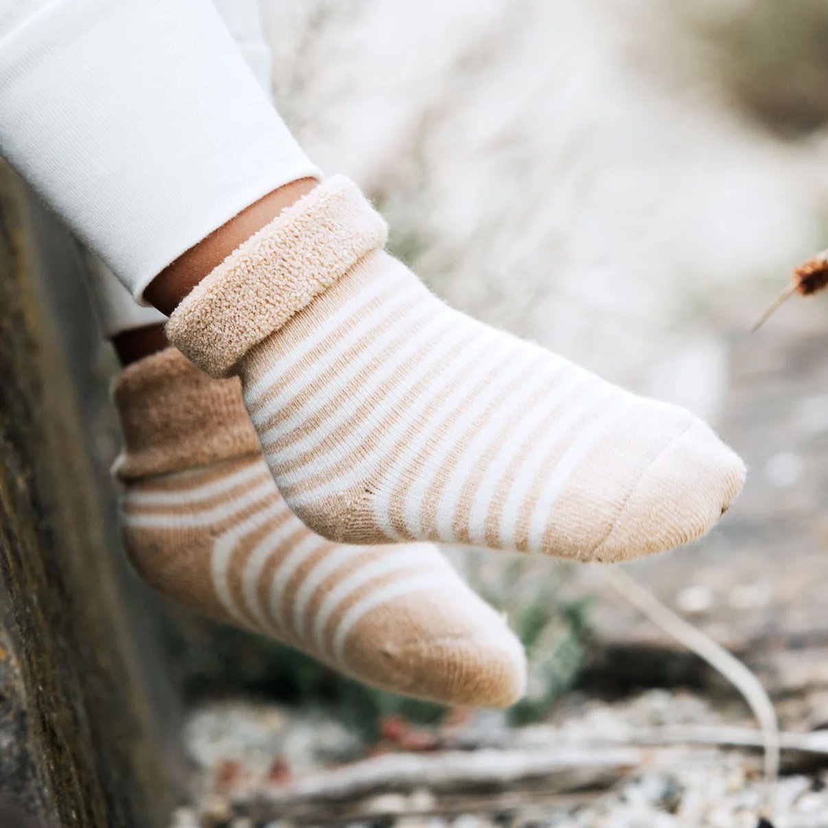 Fibre for Good ~ Undyed organic cotton 3 pack Striped socks2.jpeg