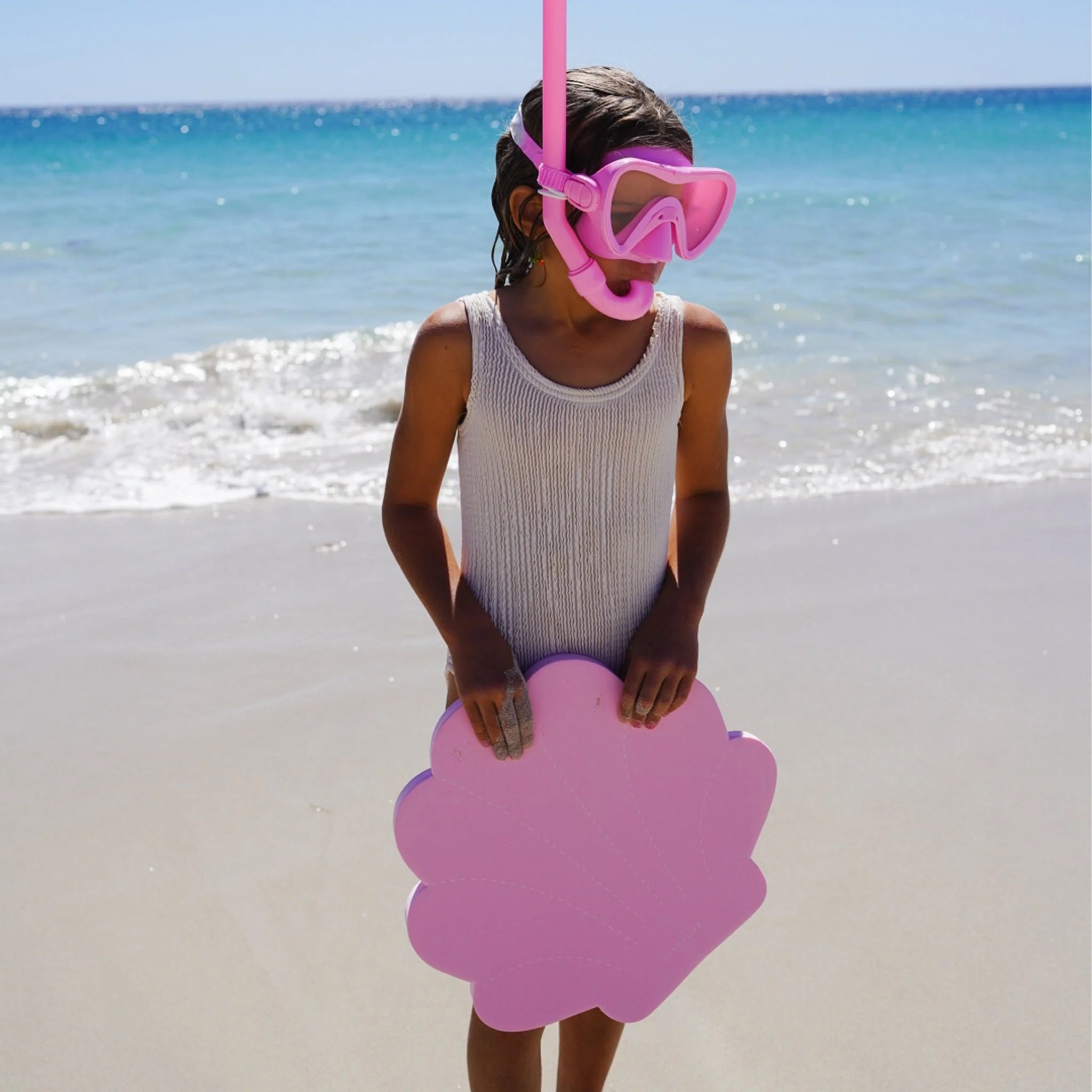 SUNNYLiFE ~ Kids Snorkel Set Medium Summer Sherbet Pink3.jpeg