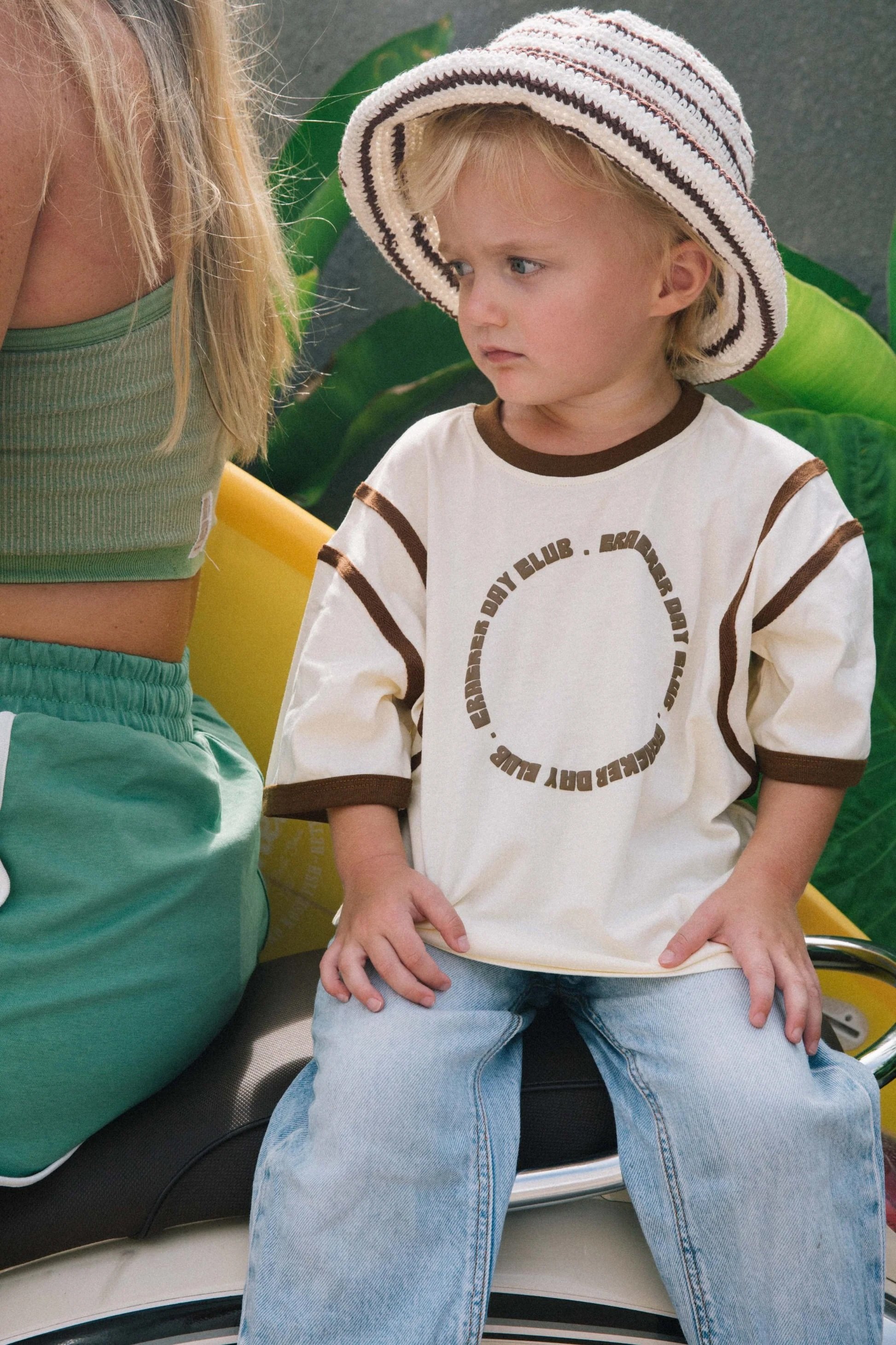 Cracker Day Club ~ Kids Racer Club tee shirt - Butter2.jpeg