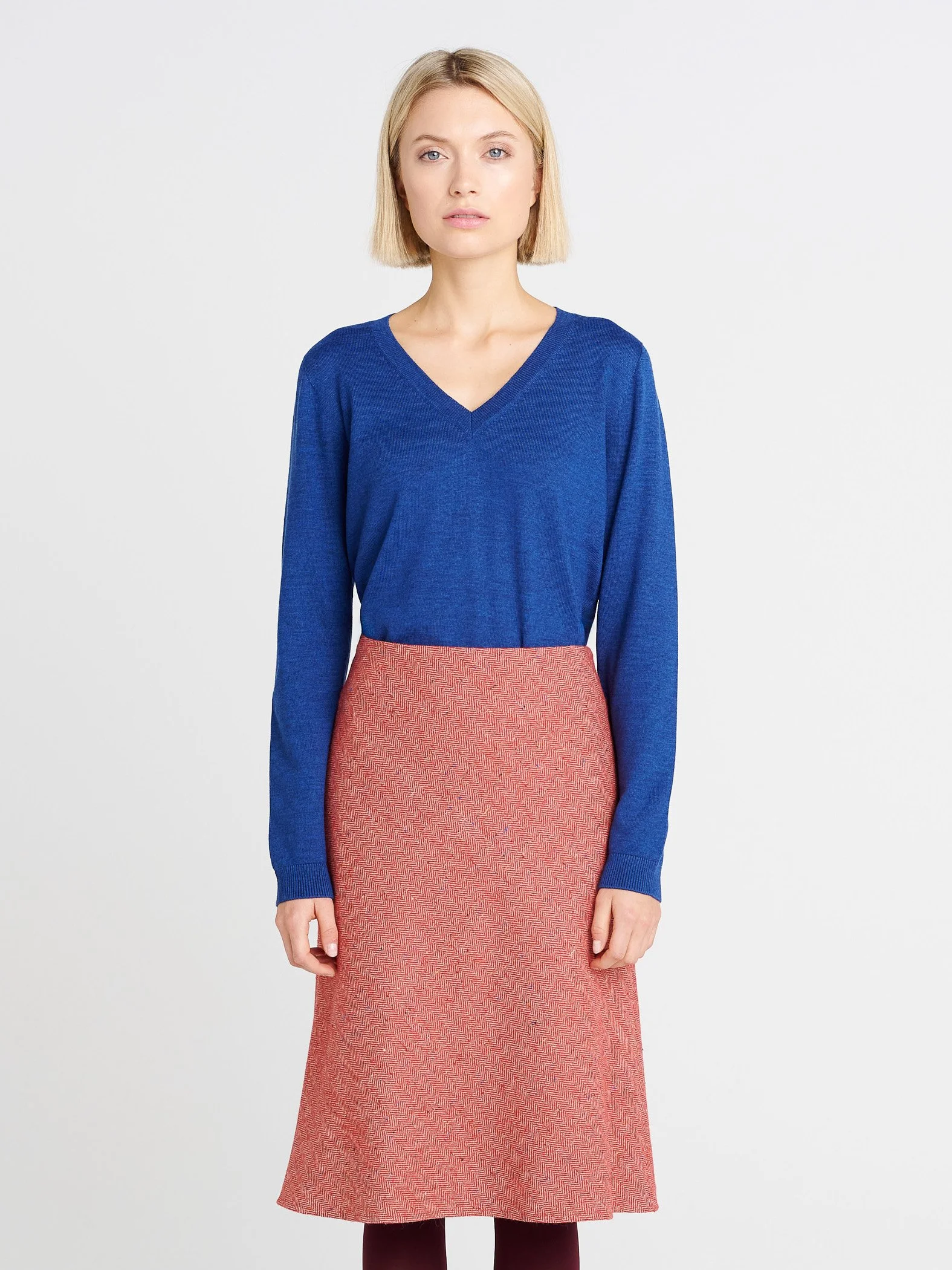 Rock Coco fischgrat v-Pullover blau Blouson Mika fischgrat-0113.jpg