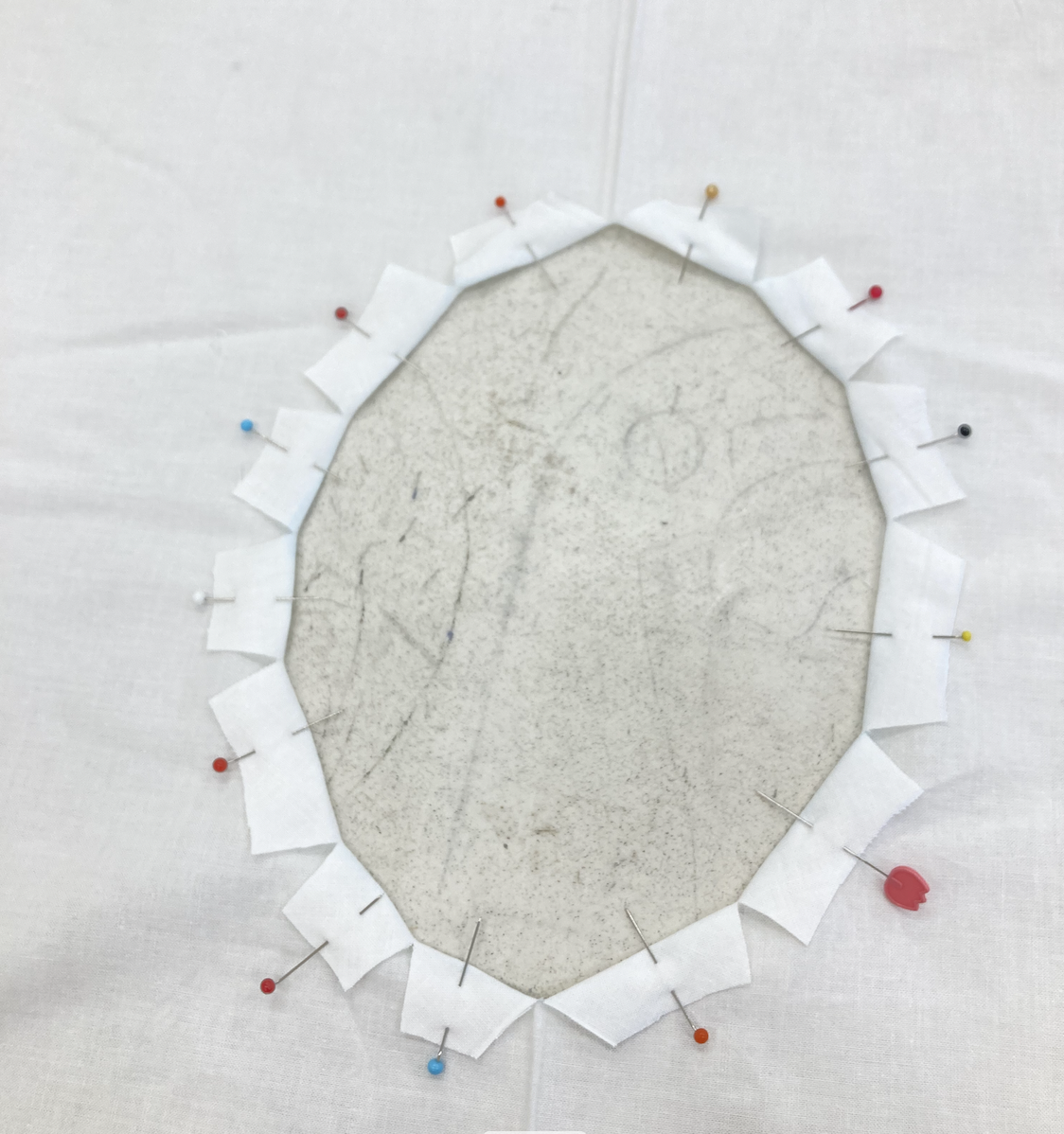 Pinning of the neck hole