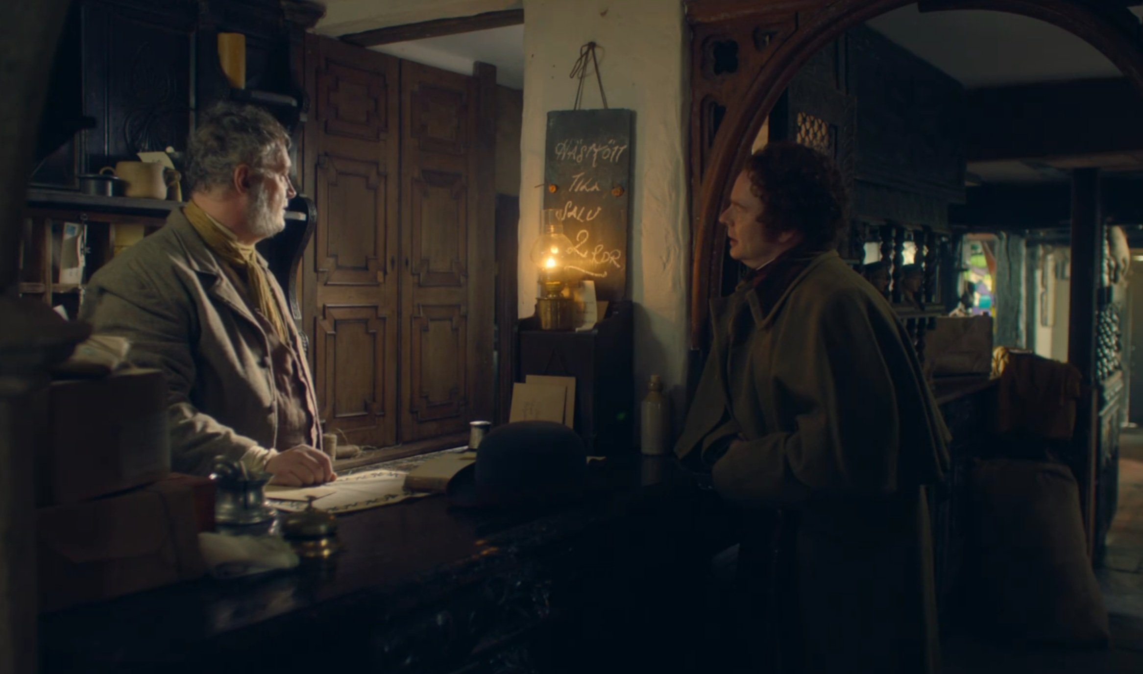 Mark Gatiss' Count Magnus, BBC Set Stills. Oliver Bush. Production Buyer