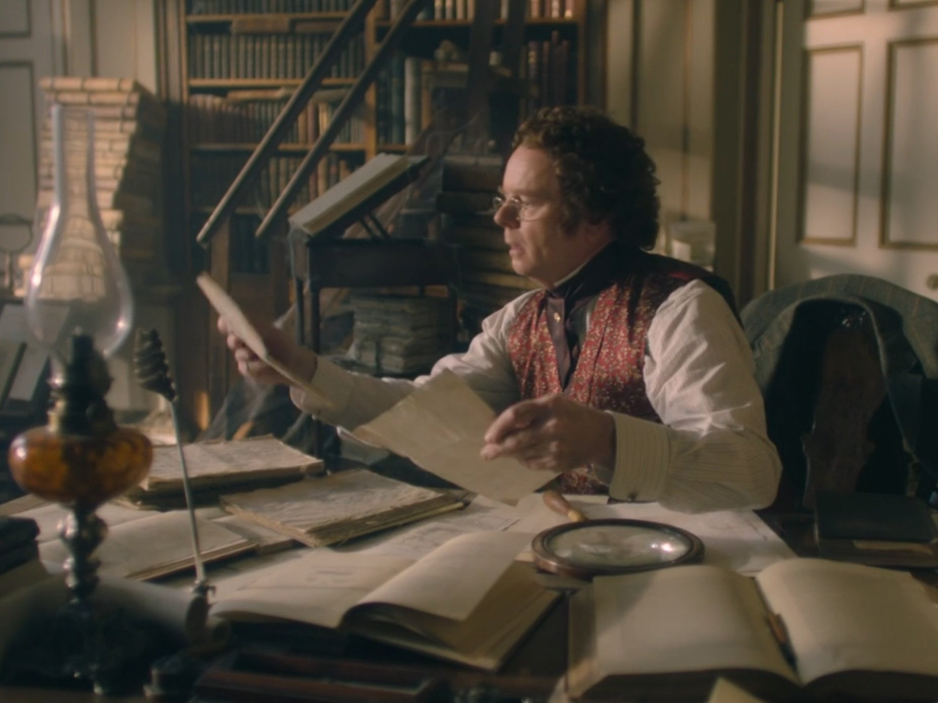 Mark Gatiss' Count Magnus, BBC Set Stills. Oliver Bush. Production Buyer