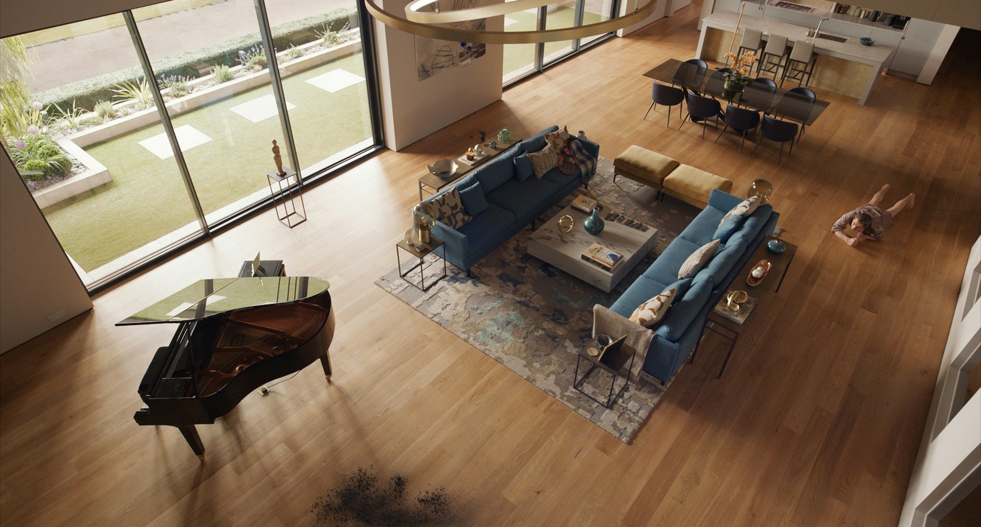Man Vs Bee Set stills. Oliver Bush. Assistant Set Decorator