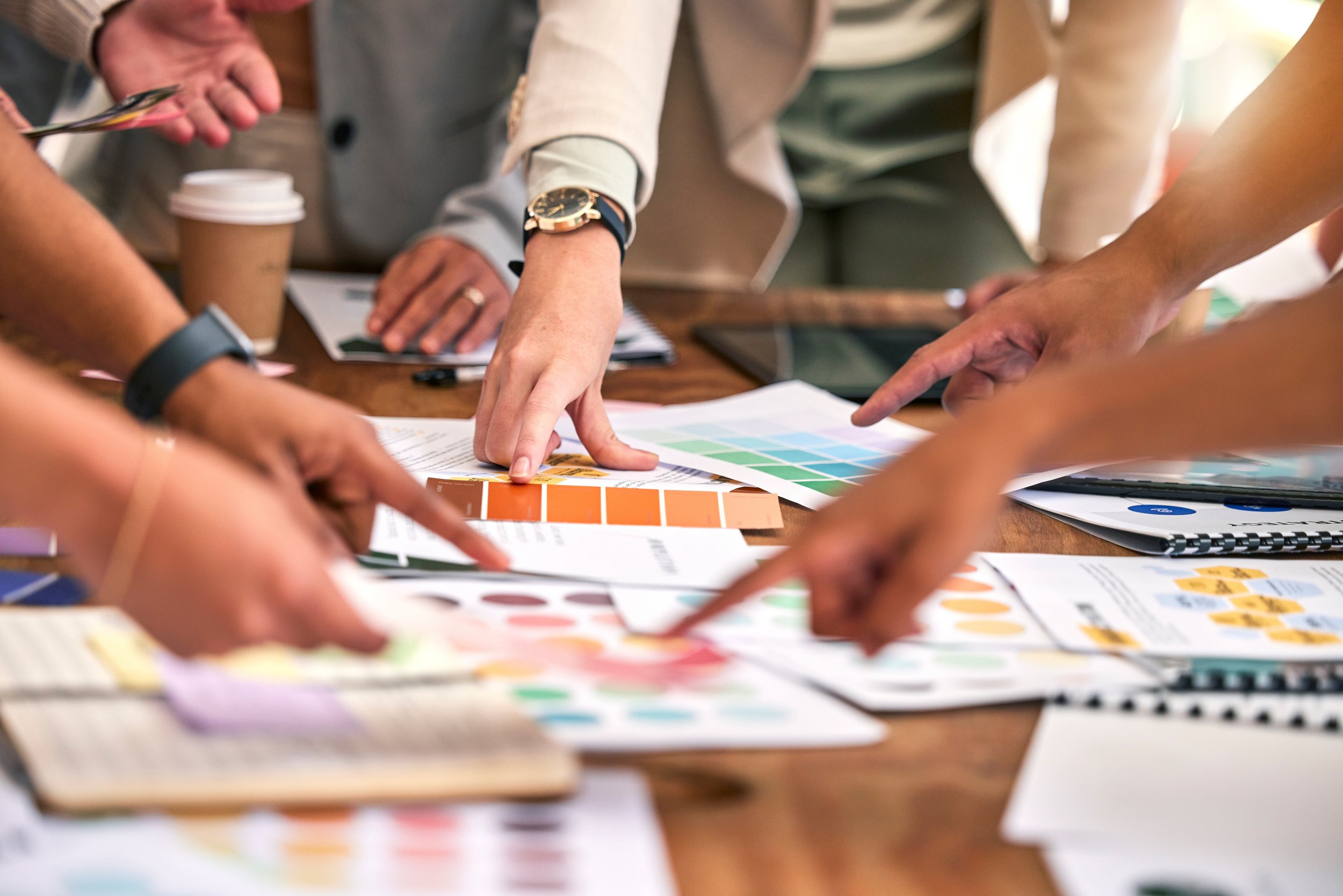 Your brand includes the words, visuals, tone, colors, photos, videos, and overall experience people associate with your business.