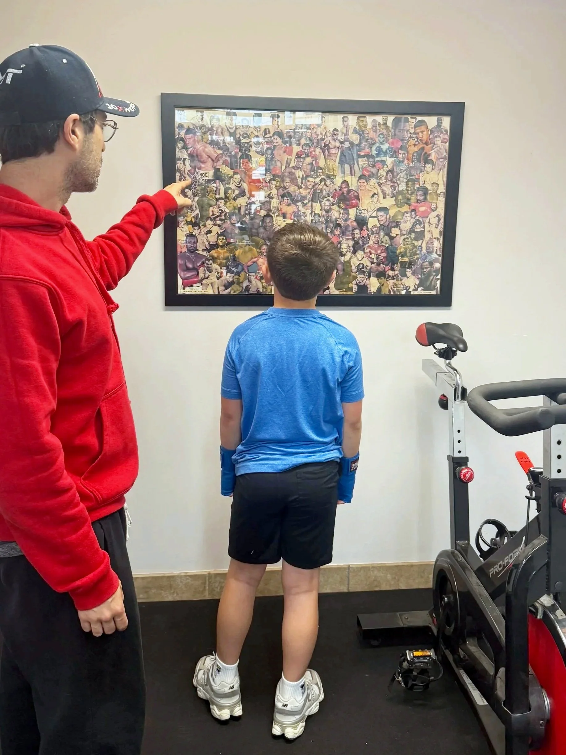 Kids boxing classes and one on one sessions would not be complete without boxing education