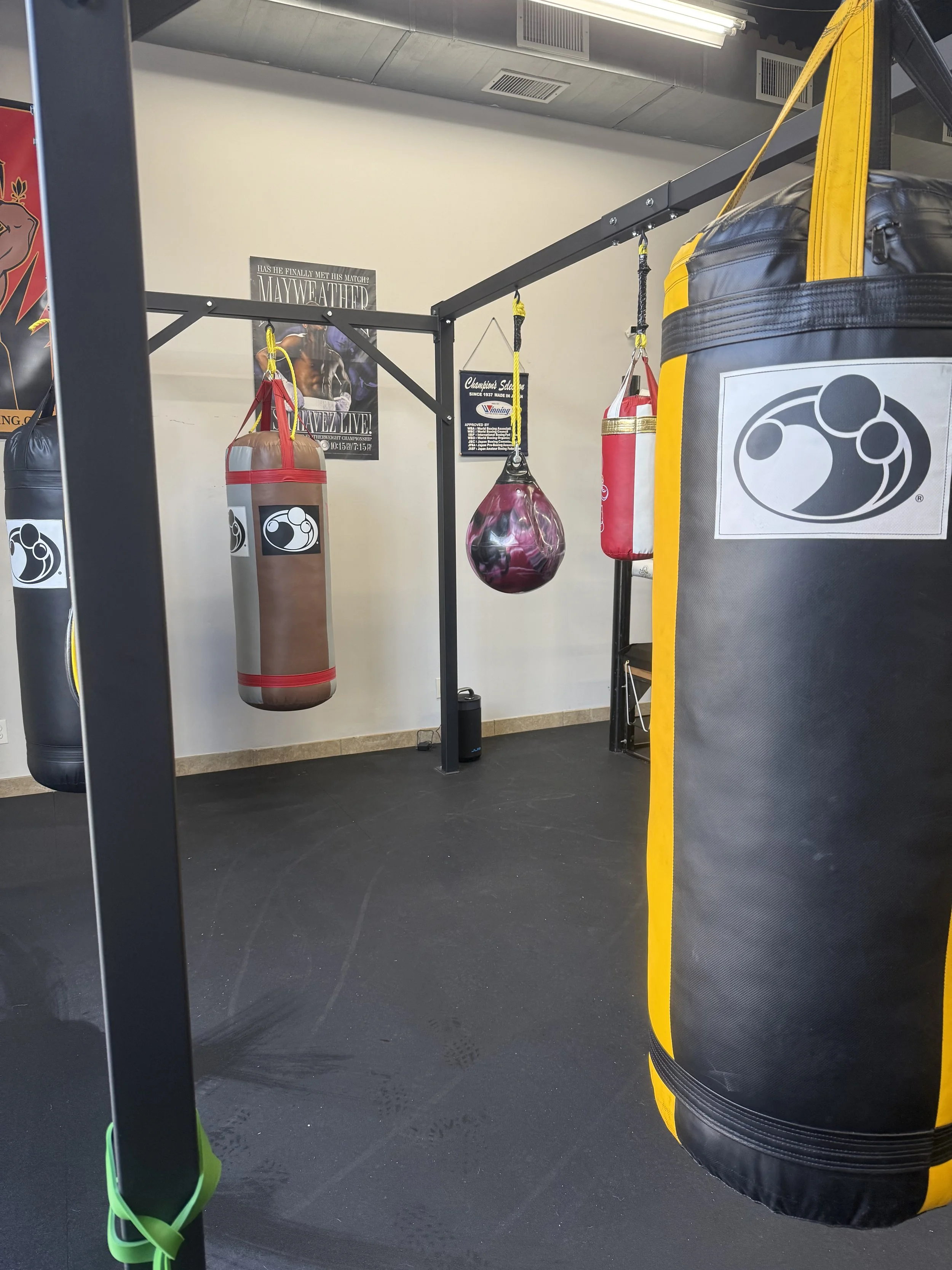 Boxing lessons wouldn't be the same without Grant bags and the best equipment money can buy