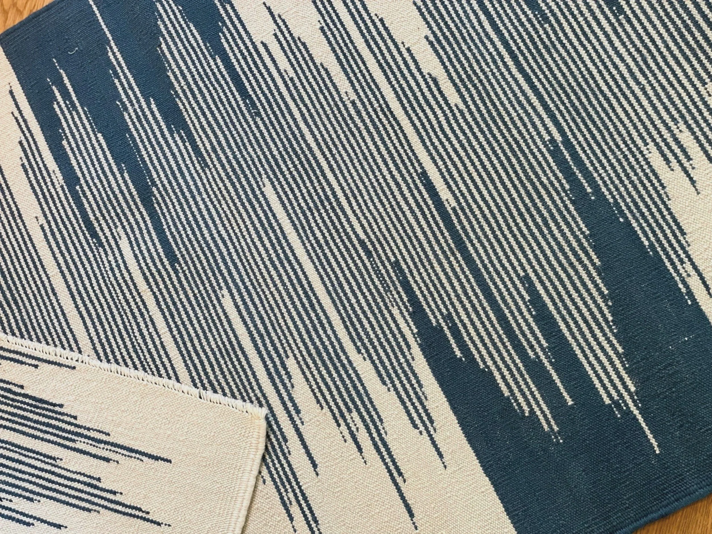 Remy in Aegean Blue Flatweave 