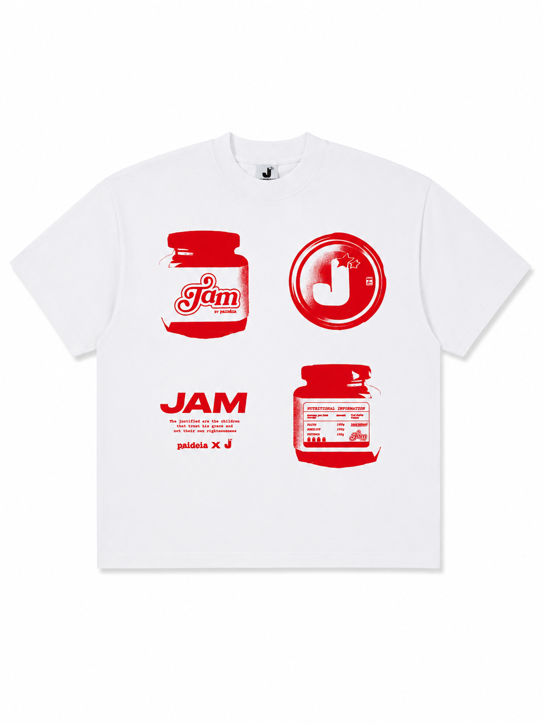 JUSTIFIED X PAIDEIA TEE