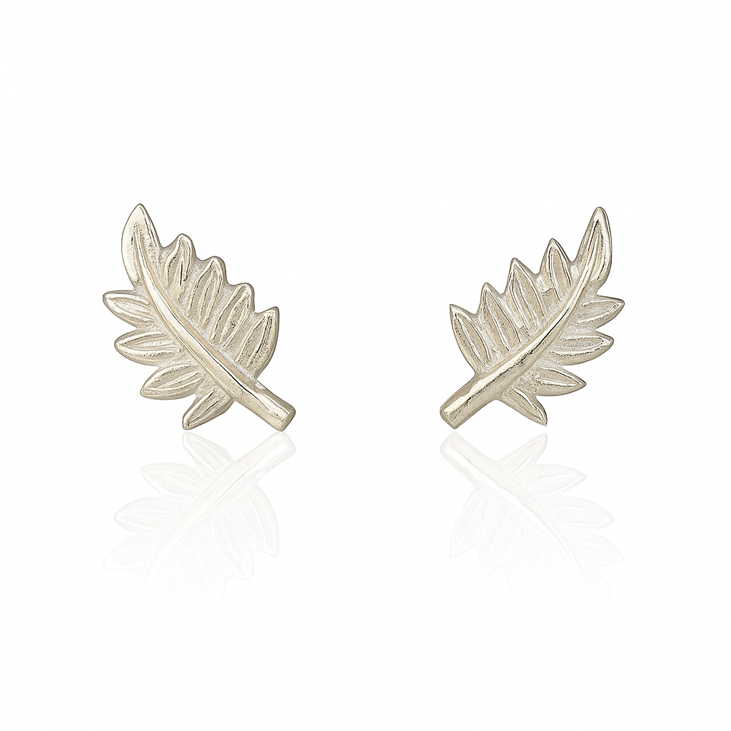 Baby Fern Stud Earrings