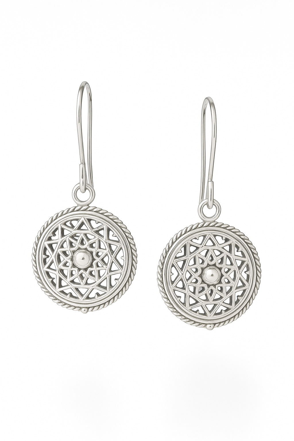 Woven Basket Earrings