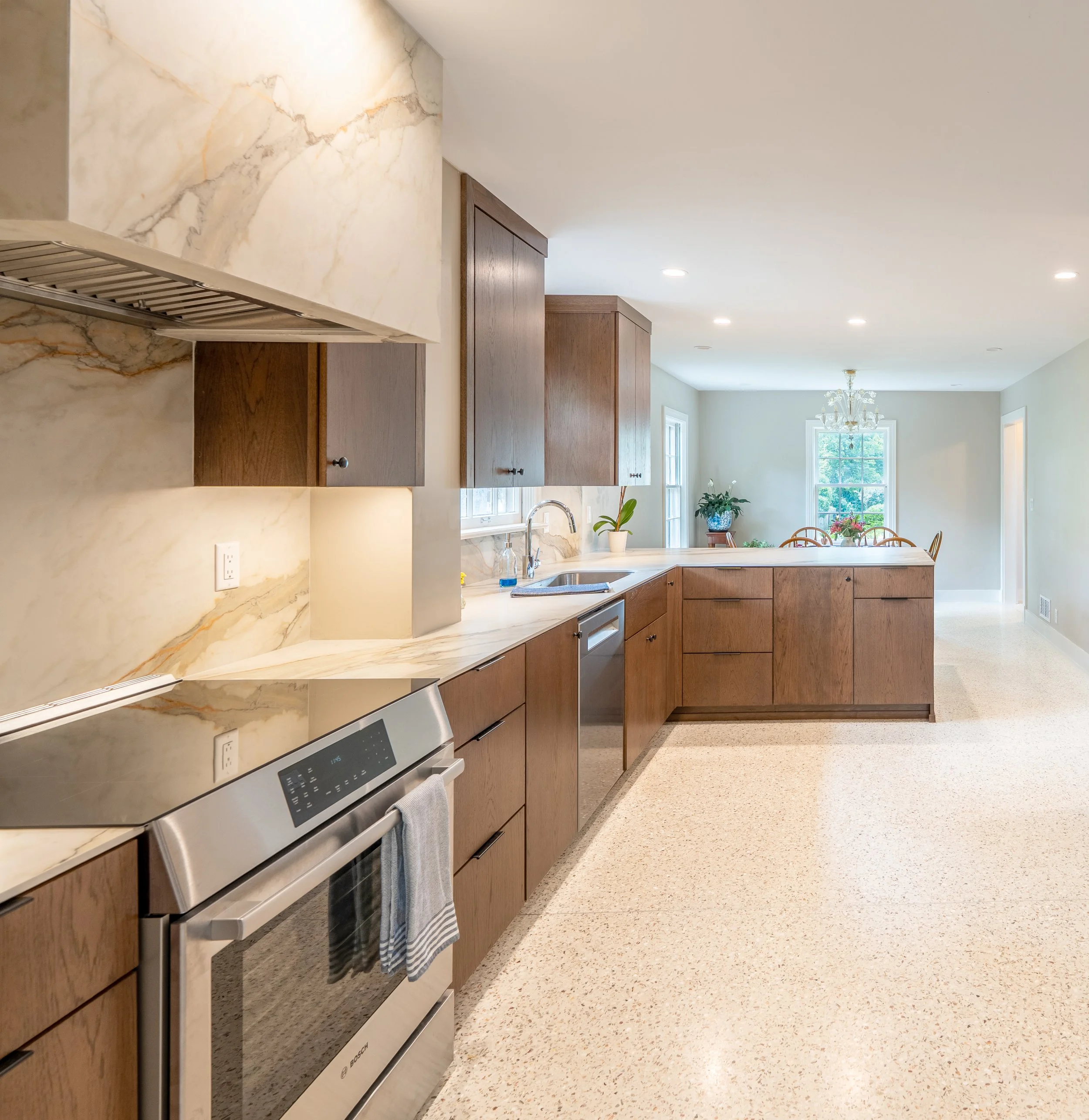Terrazzo Floor in Kitchen, Kitchen Remodel, Jess Works Architecture, Jess Works, Jessie Murphy, Jess Murphy