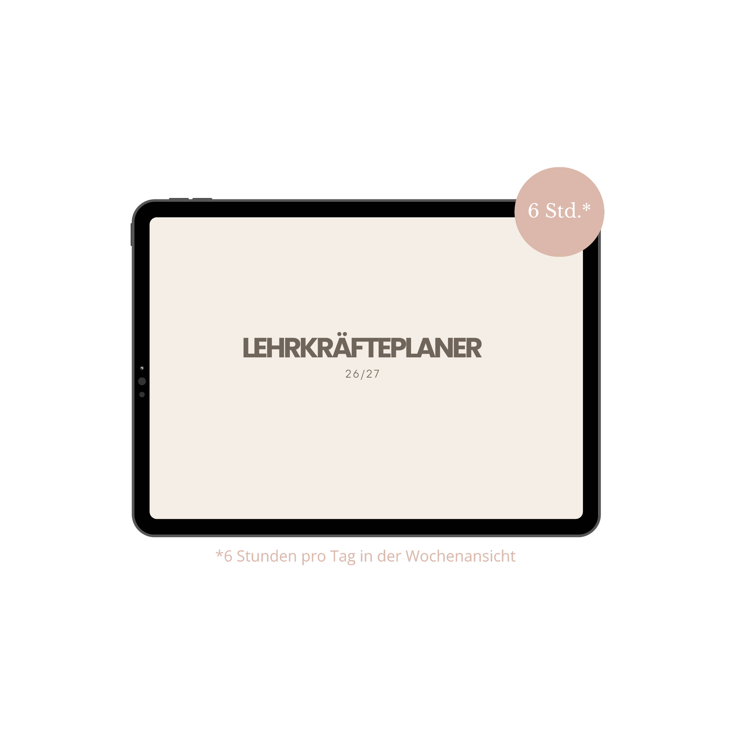 Lehrerplaner 26/27 6 Std.