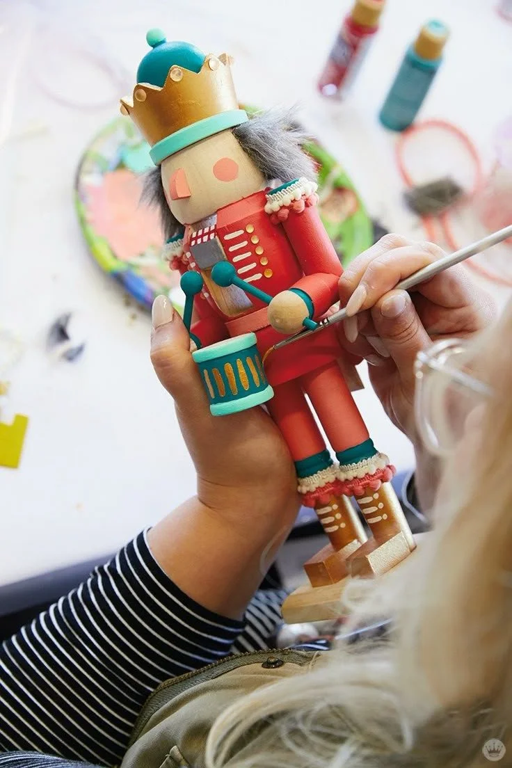 Nutcracker Painting + Hot Cocoa 