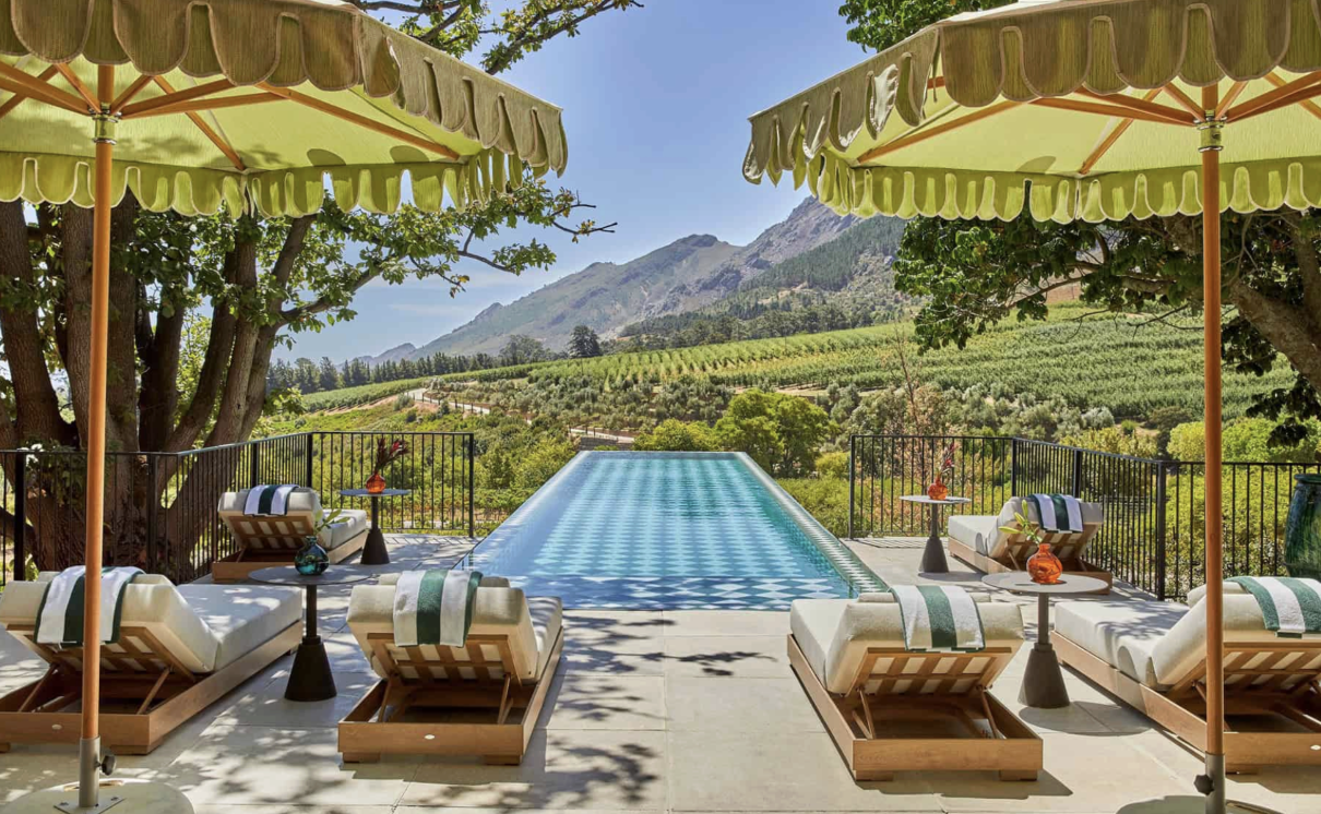 La Residence luxury hotel in the Cape Winelands