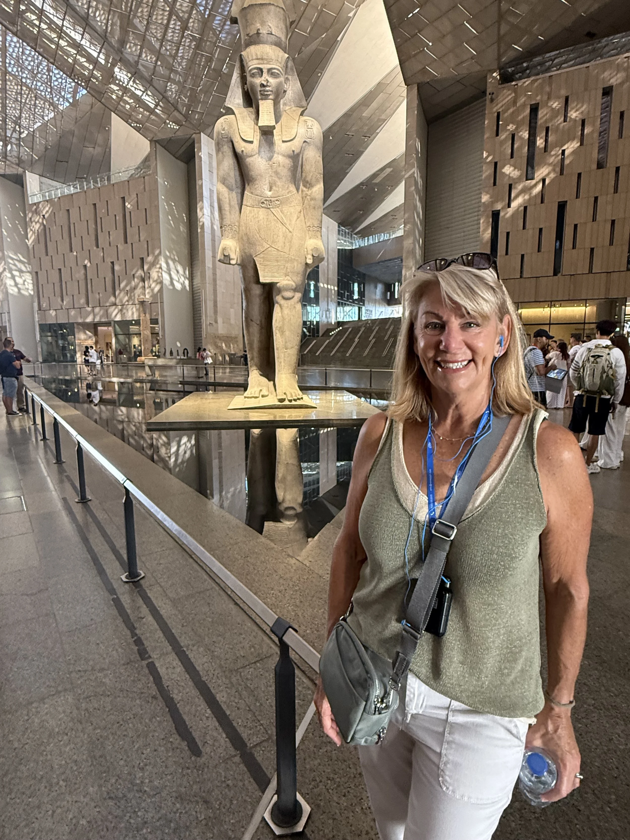 the Grand Egyptian Museum is a must see on your visit to Cairo
