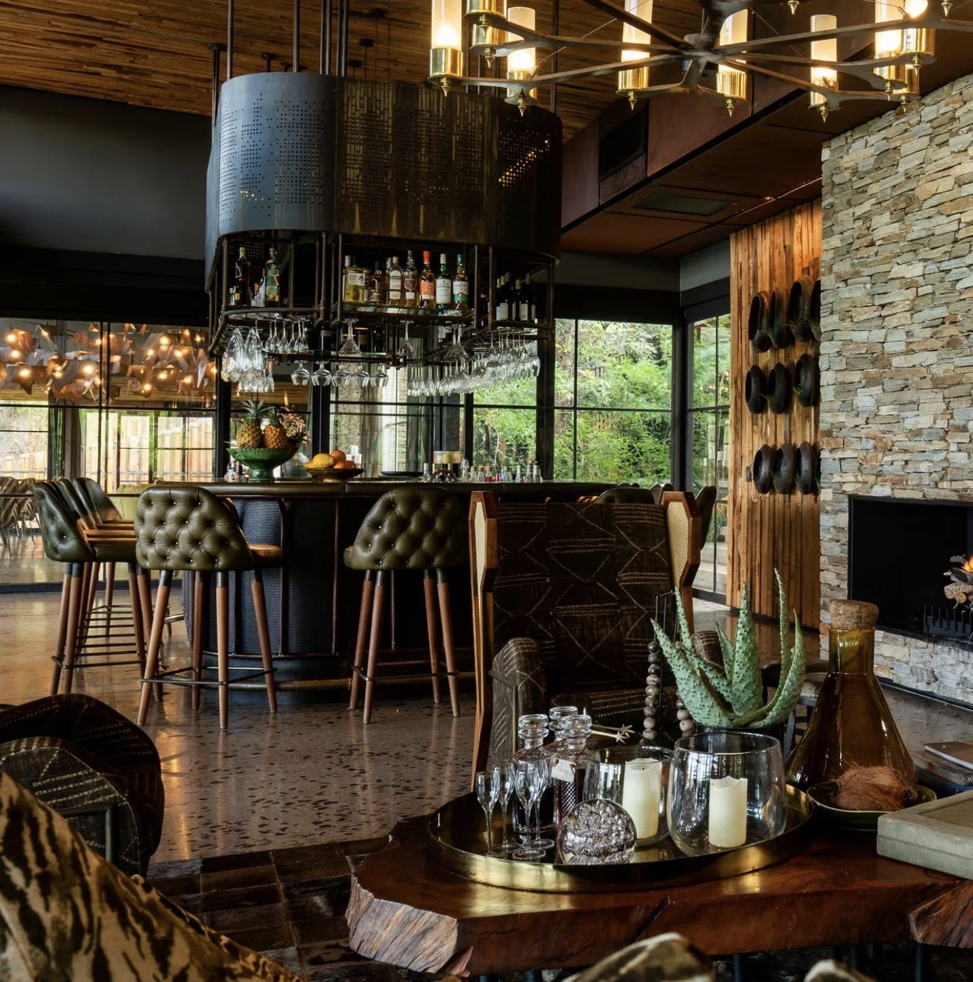 Tengile River Lodge at Mala Mala in Sabi Sands Game reserve, South Africa