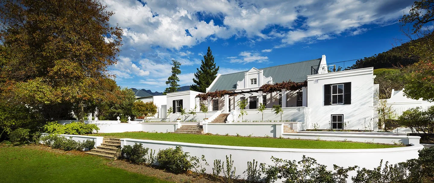 Luxury wine lands acccomodation at Mont Rochelle in Franschoek, South Africa