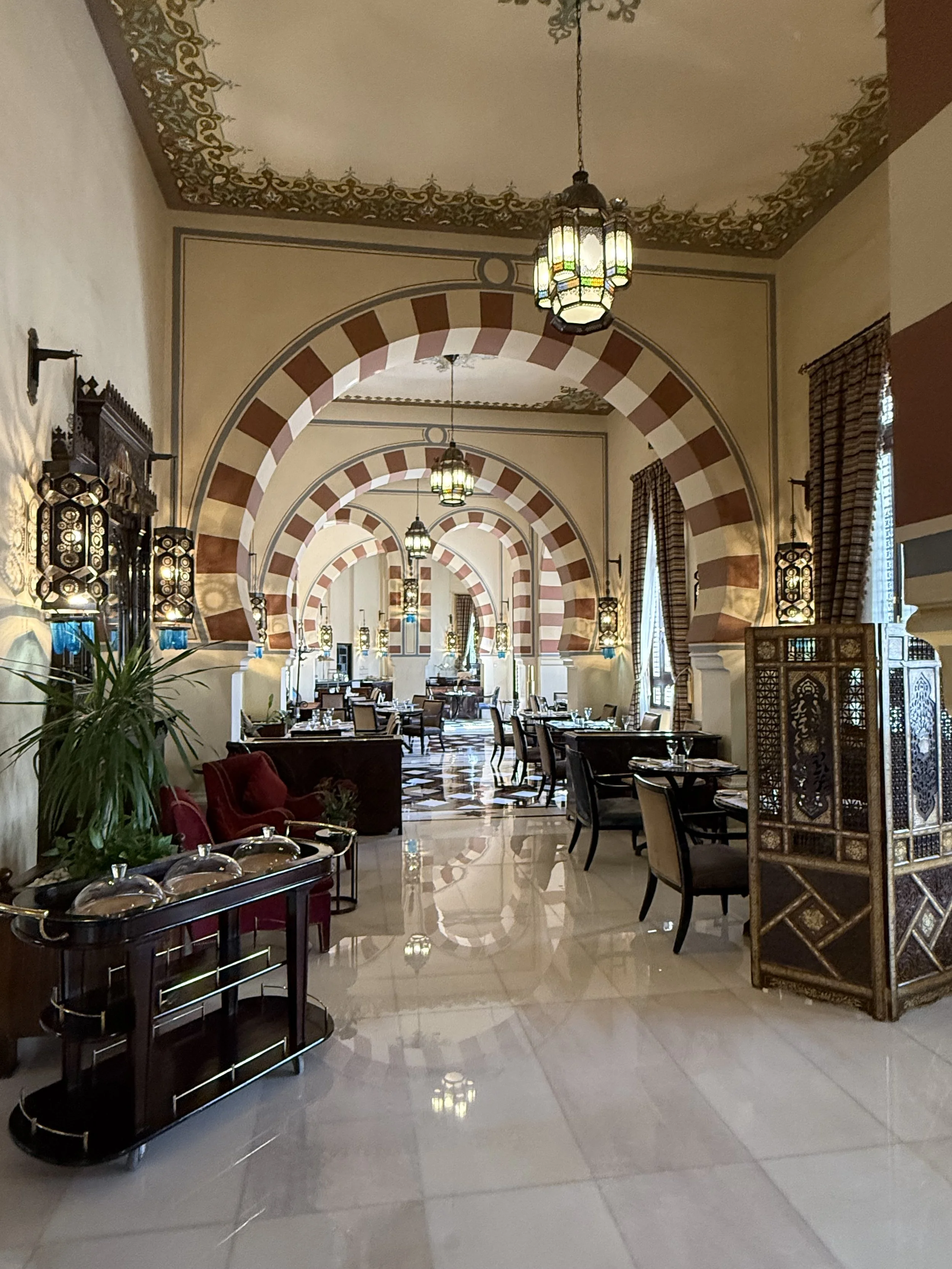 The Old Cataract Hotel in Aswan, Egypt