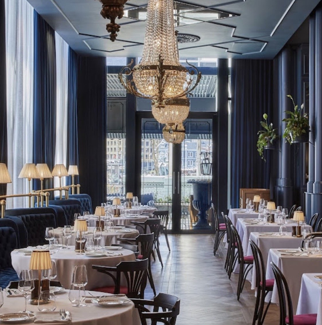 five star dining at Le Bistrot de Jan at the InterContinental Table Bay hotel, Cape Town