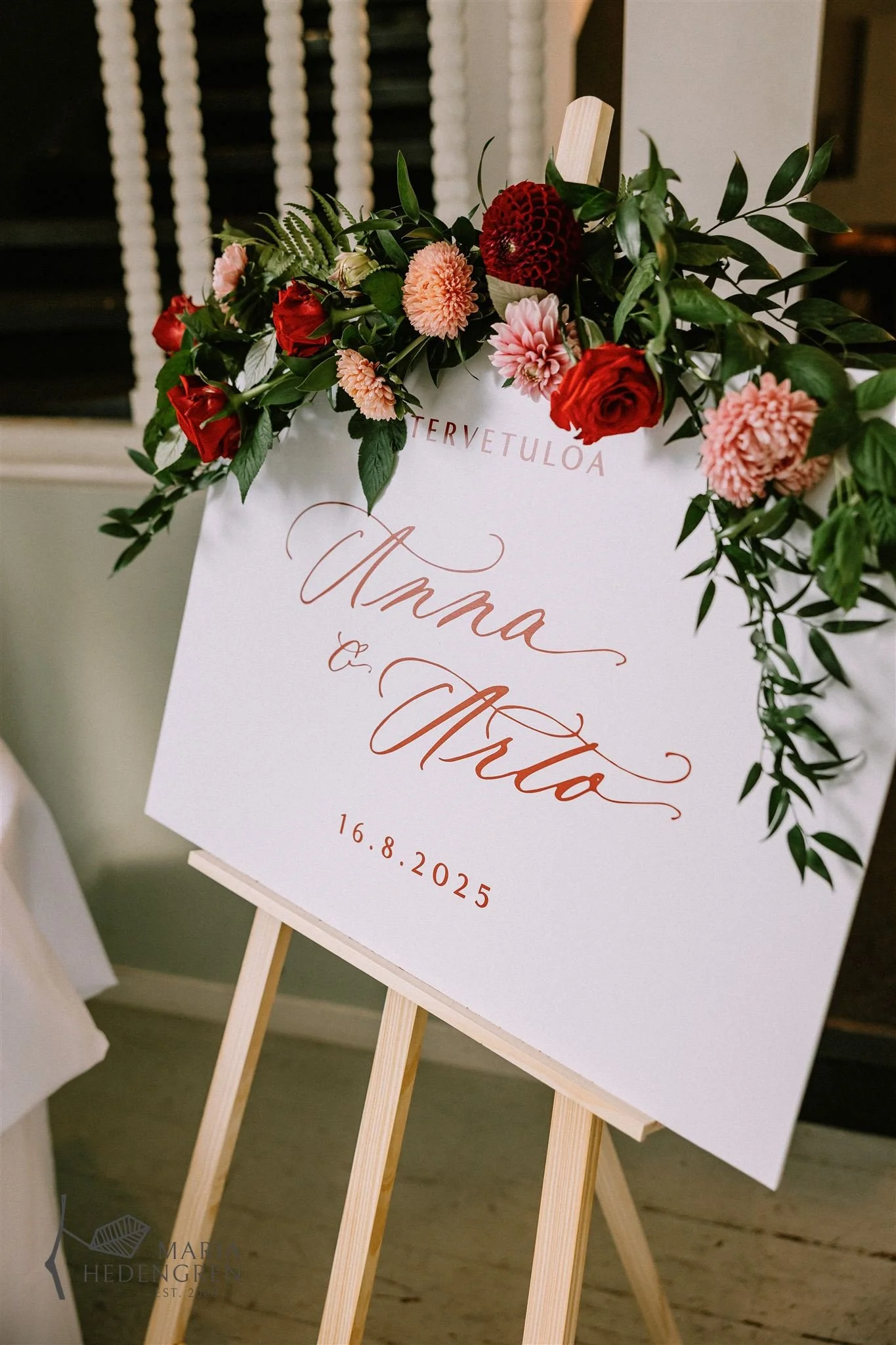 MARIE CLASSIC | Tervetuloa-kyltti