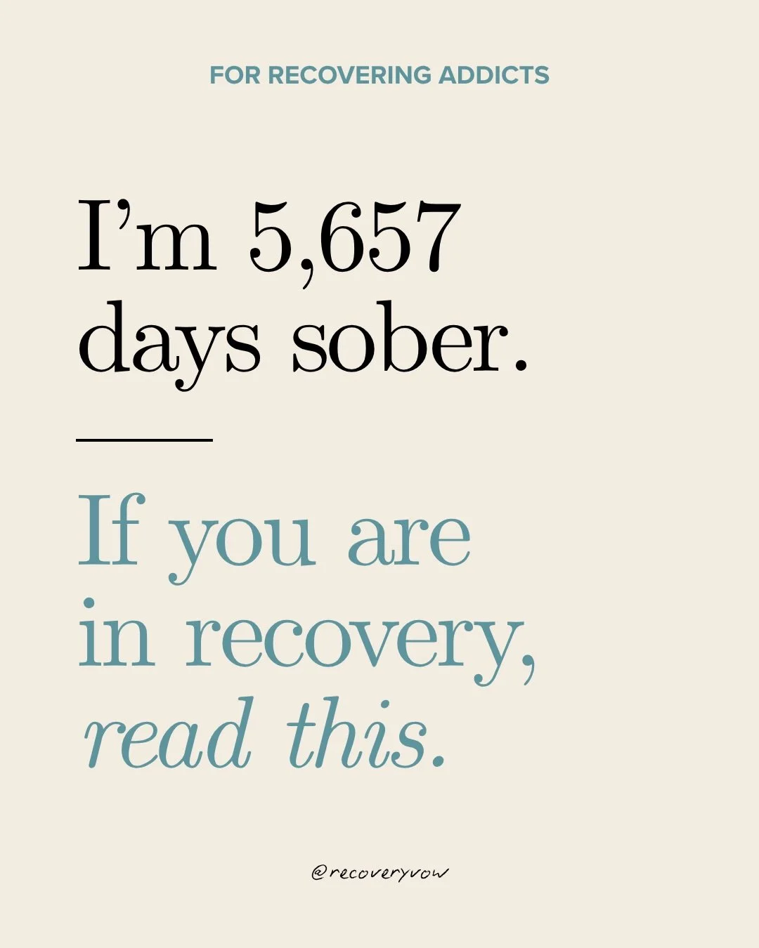 Share this with someone who is going through recovery right now. ❤️

Sobriety is more than a day count. It&rsquo;s a daily decision to tell the truth, stay humble, and choose integrity when no one is watching. Recovery after addiction isn&rsquo;t abo