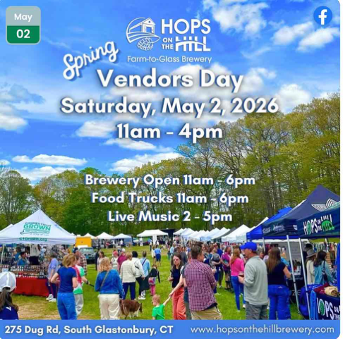 Hops on the Hill Spring Vendor Day