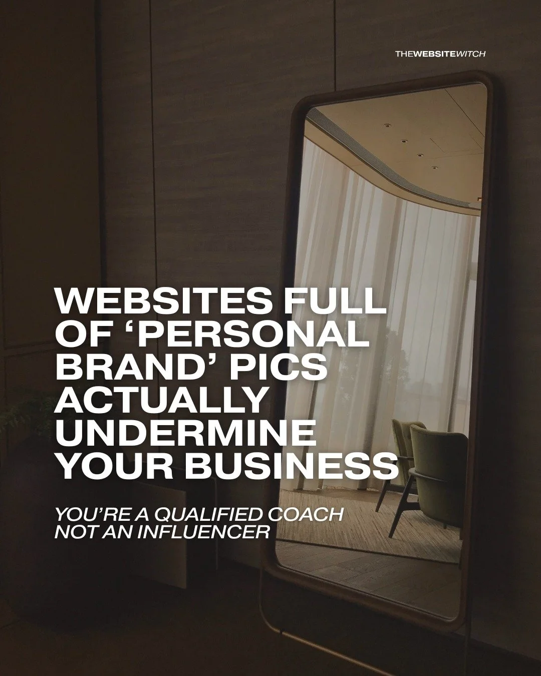 A fancy photo shoot doesn't automatically give you a magnetic brand that will attract and convert your dream clients. 

Because no matter what any influencer-esque marketing strategies will tell you, people aren't REALLY buying into you. They are buy